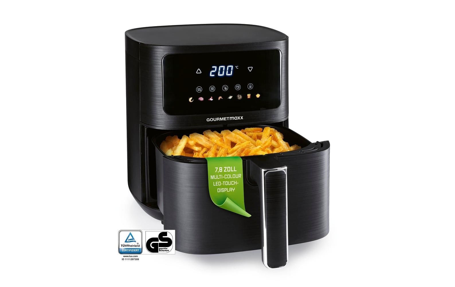 GOURMETmaxx Heissluftfritteuse »AirGenius S 4,5 l« 1500 W