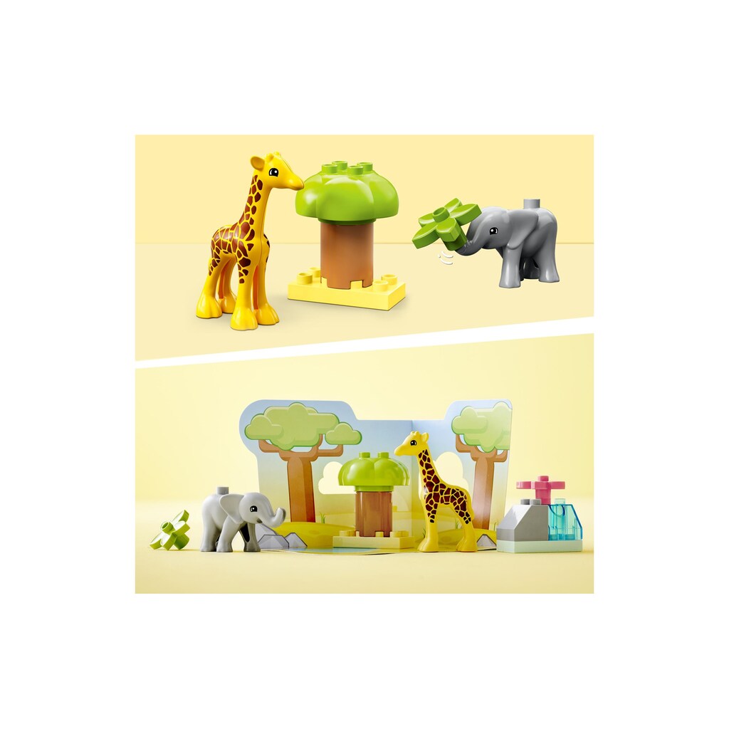 LEGO® Spielbausteine »Wilde Tiere Afrikas 10«, (10 St.)