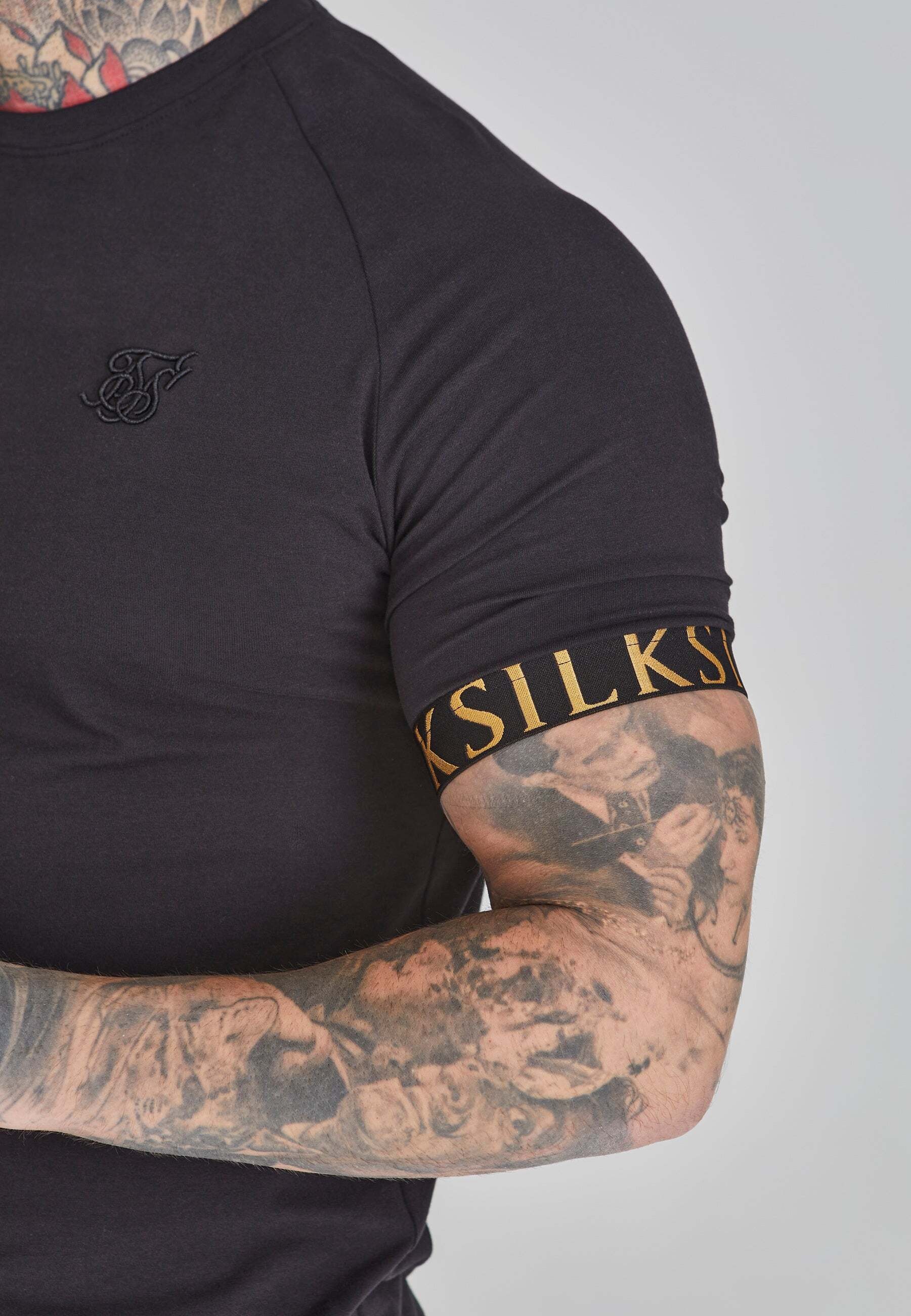 Siksilk T-Shirt »Siksilk T-Shirt Tech T-Shirt in Black«