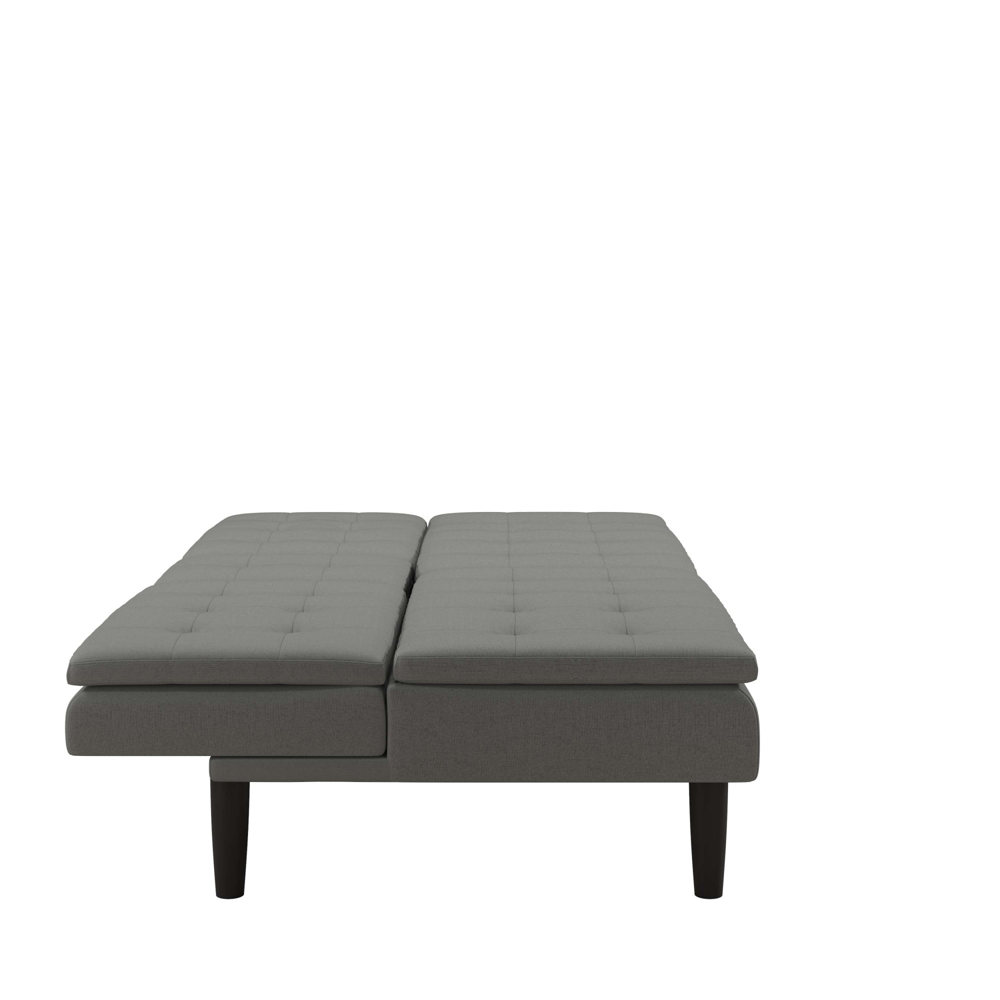 Dorel Home Schlafsofa »MAINE, Kinosofa mit Relax- und Bettfunktion, 2 Getränkehalter,«, Liegefläche 190 x 110 cm, Webstoff und Kunstleder