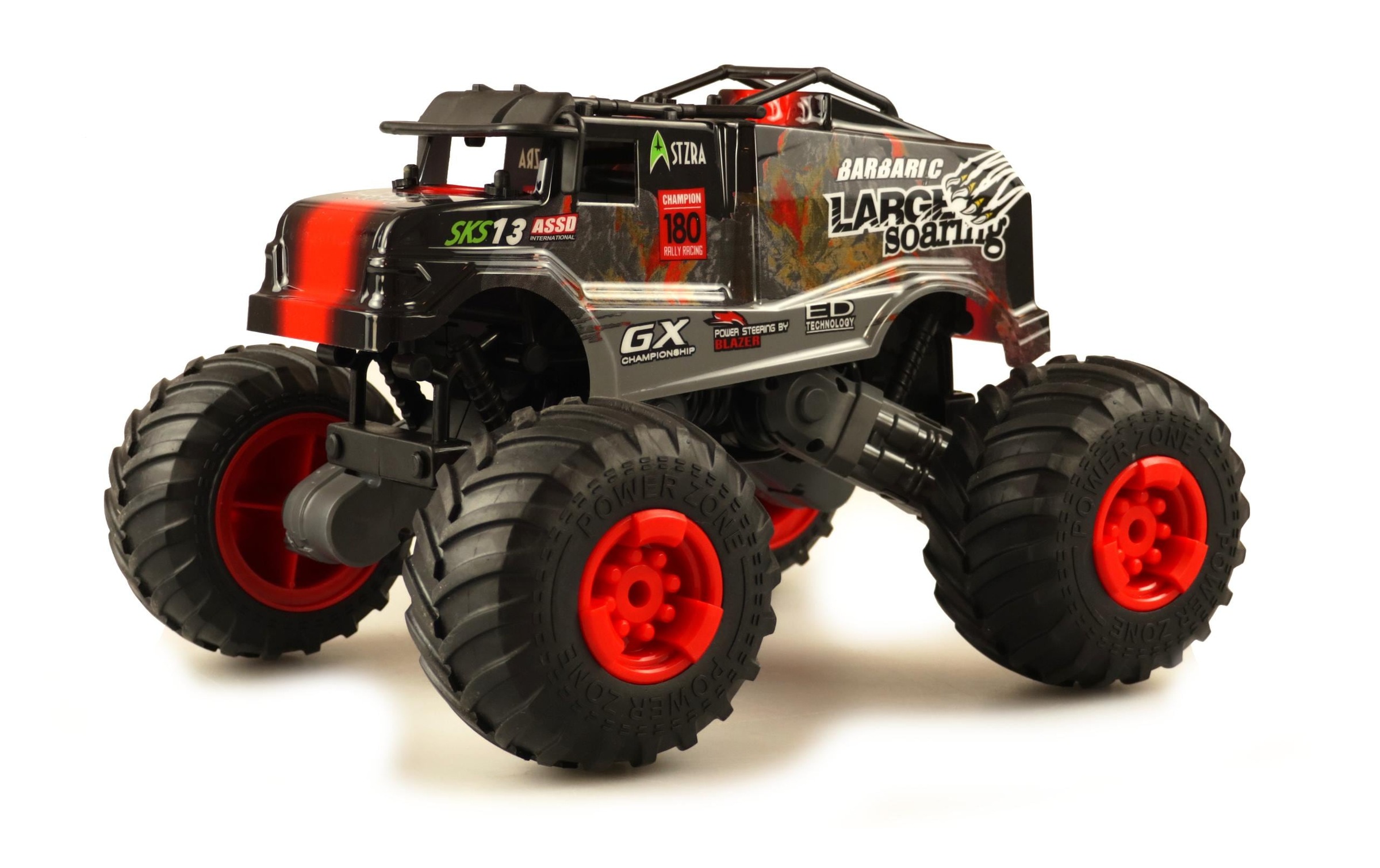 Amewi RC-LKW "Monster Truck Crazy SXS13 Rot, RTR"