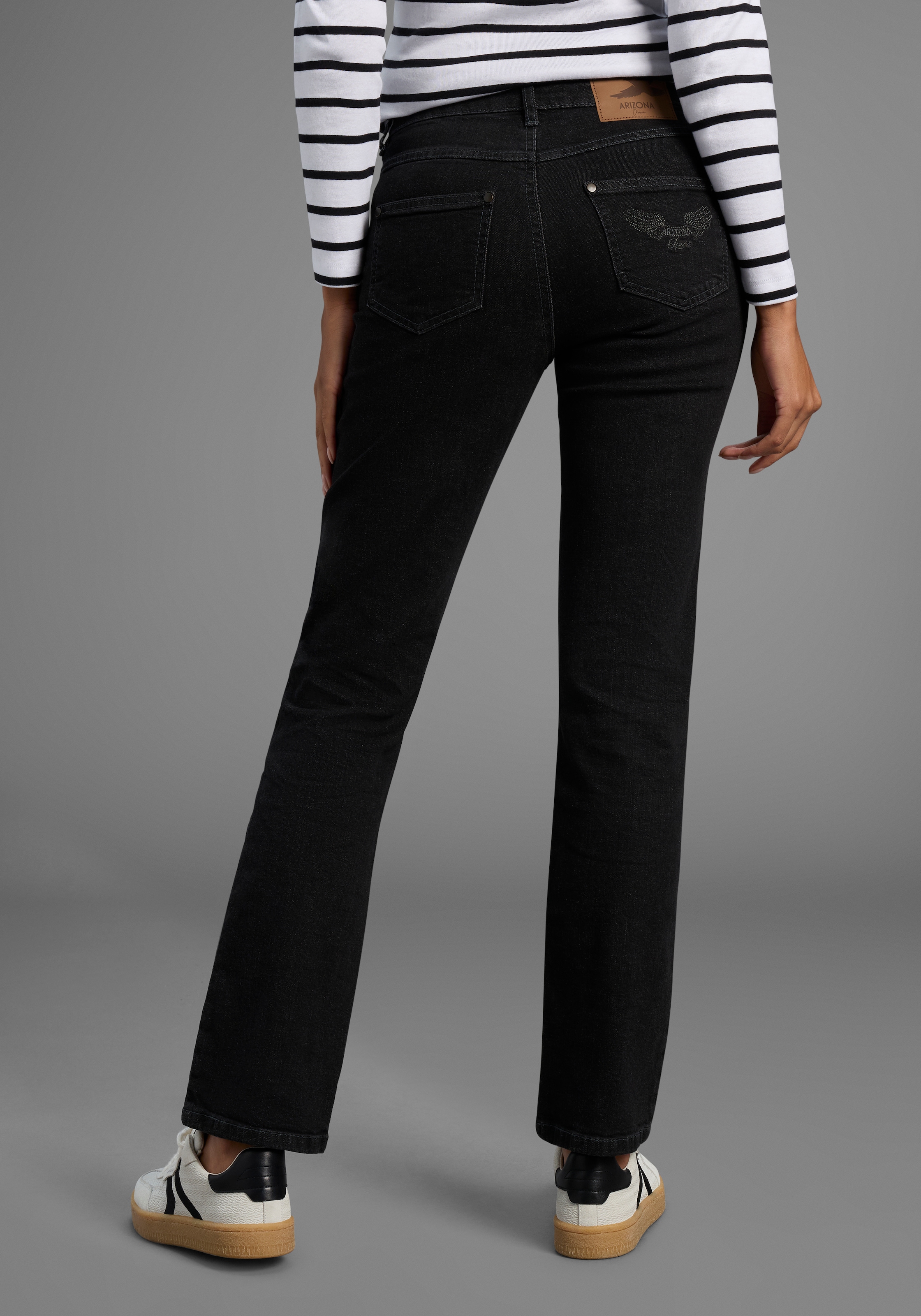 Arizona Gerade Jeans »Comfort-Fit«, High Waist