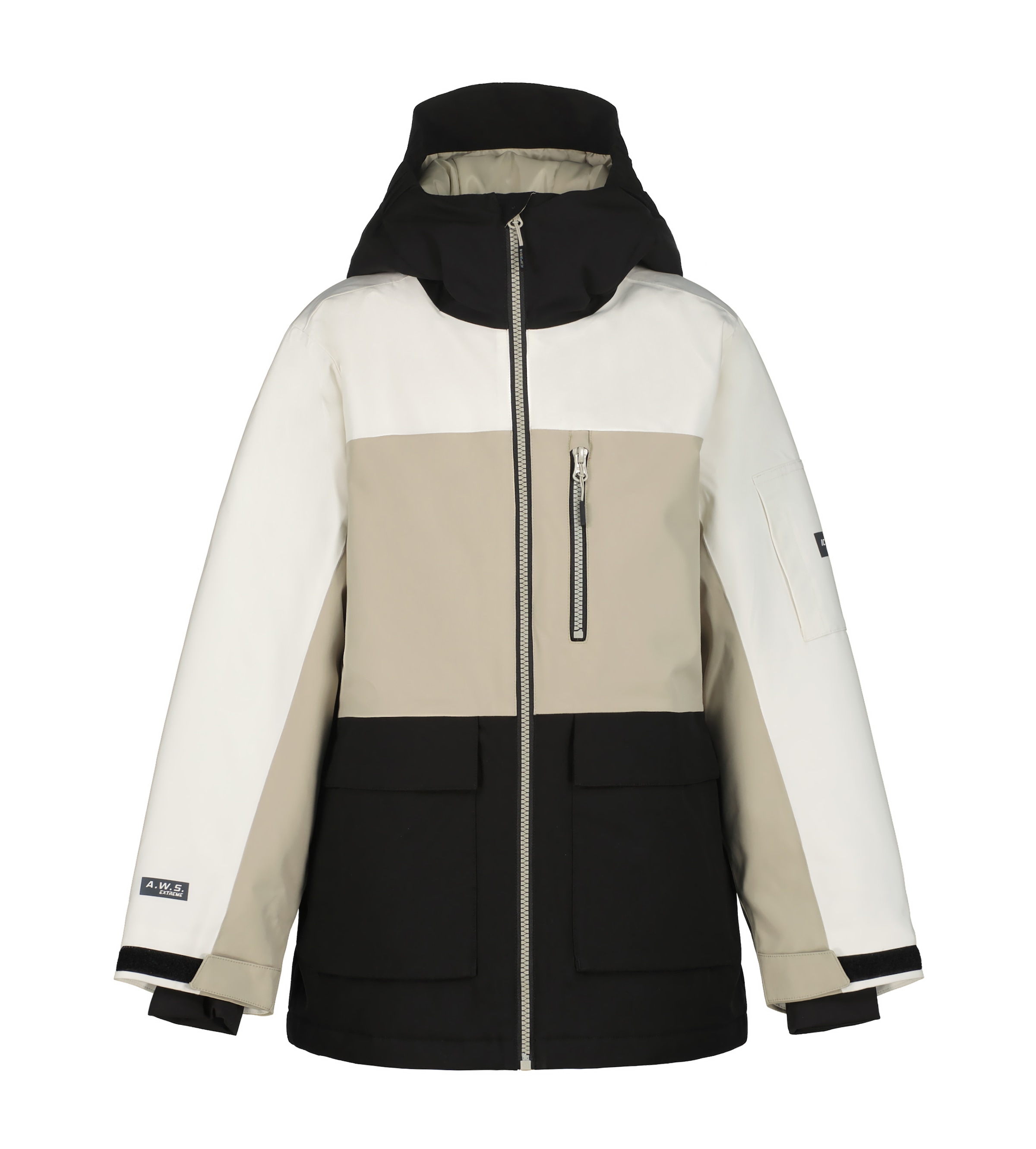 Icepeak Skijacke "ICEPEAK LAMAR JR" für Alpinski und Snowboard, wasserdicht, wasserabweisend, atmungsaktiv