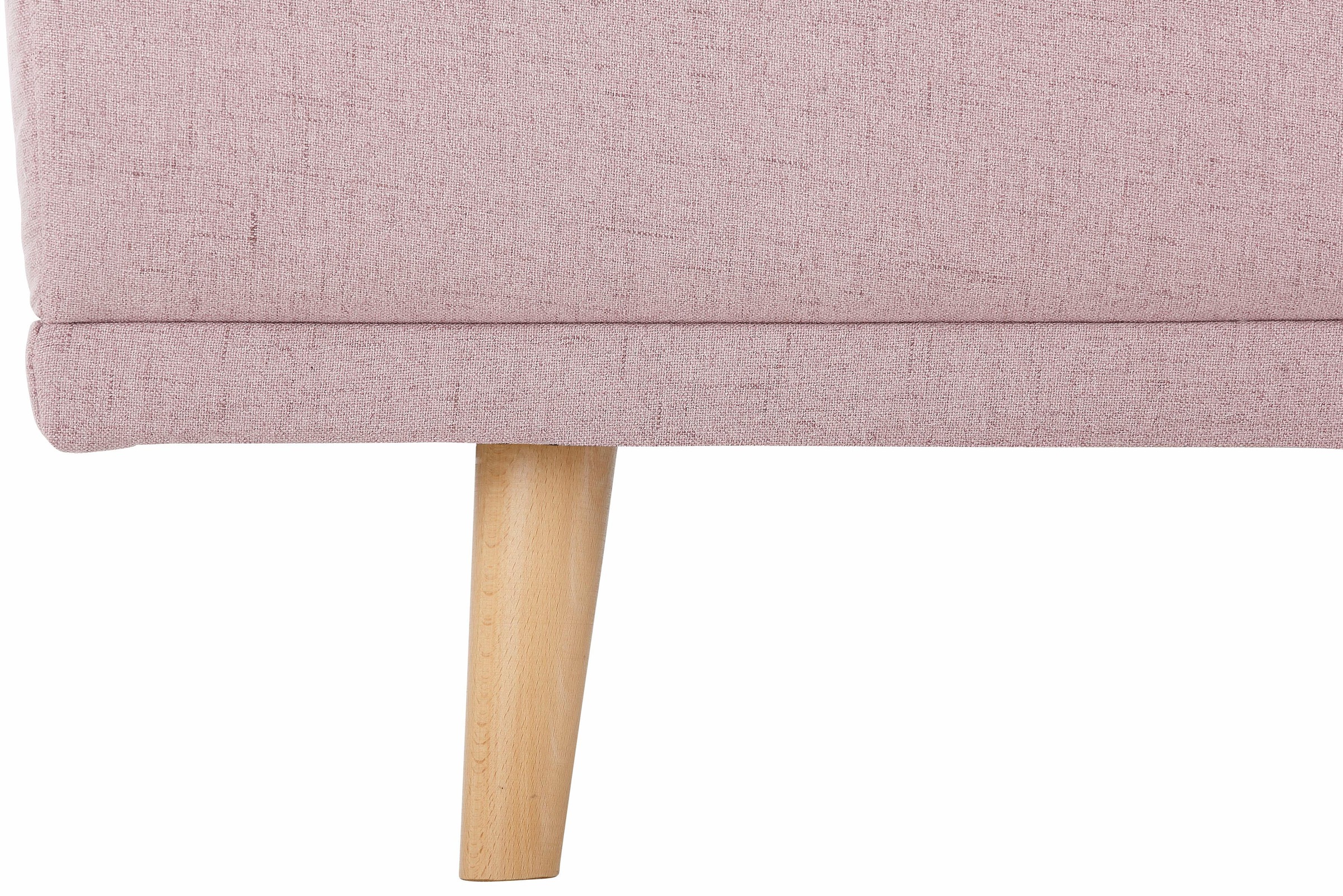 Home affaire Ecksofa »Lasse L-Form«, im scandinavischen Stil mit Holzfüssen