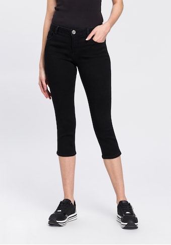 Caprijeans »Ultra-Stretch«, Mid-Waist