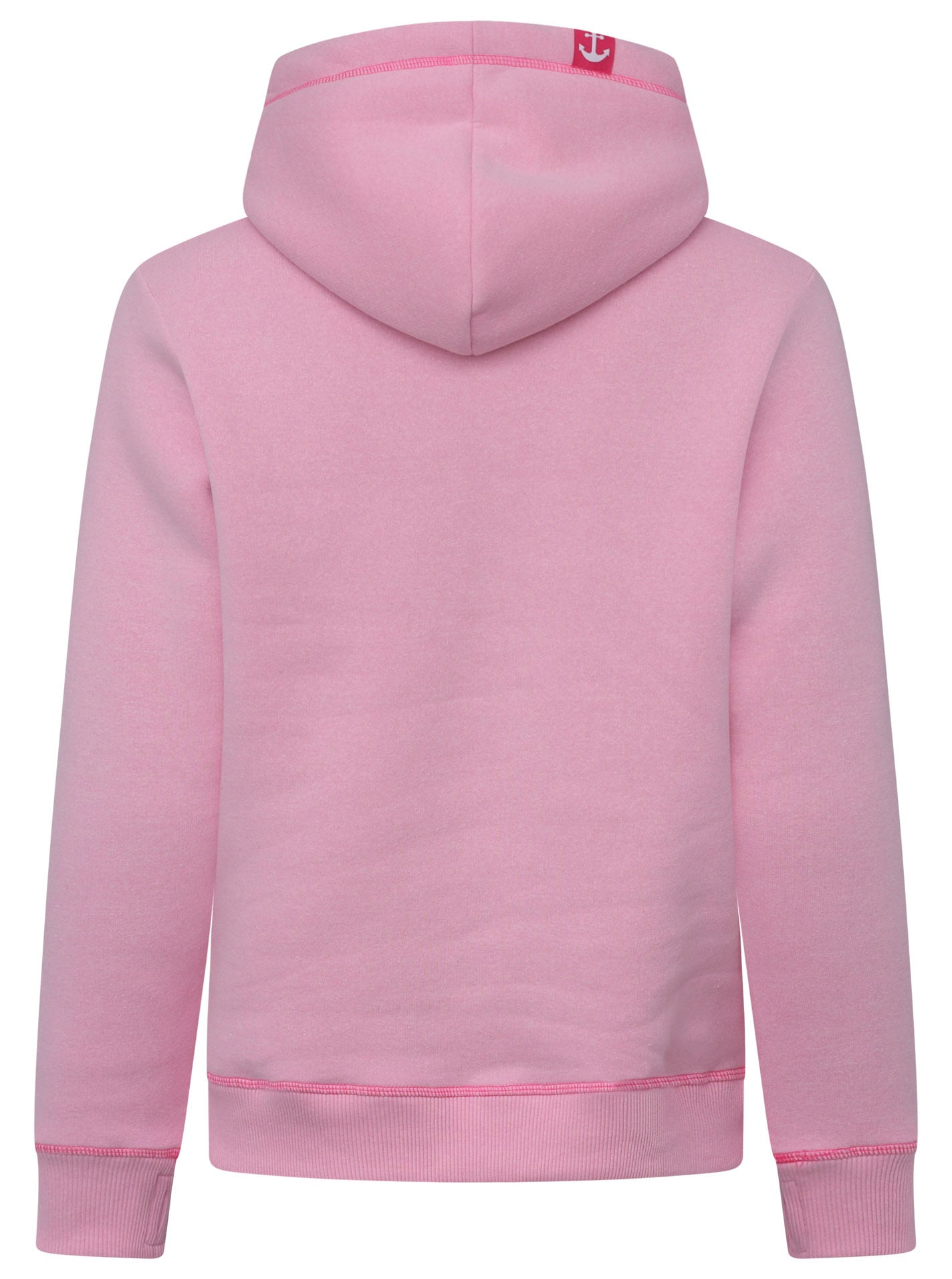 Zwillingsherz Hoodie »"Glücklich am Strand"«, mit maritimer Stickerei, Kängurutaschen