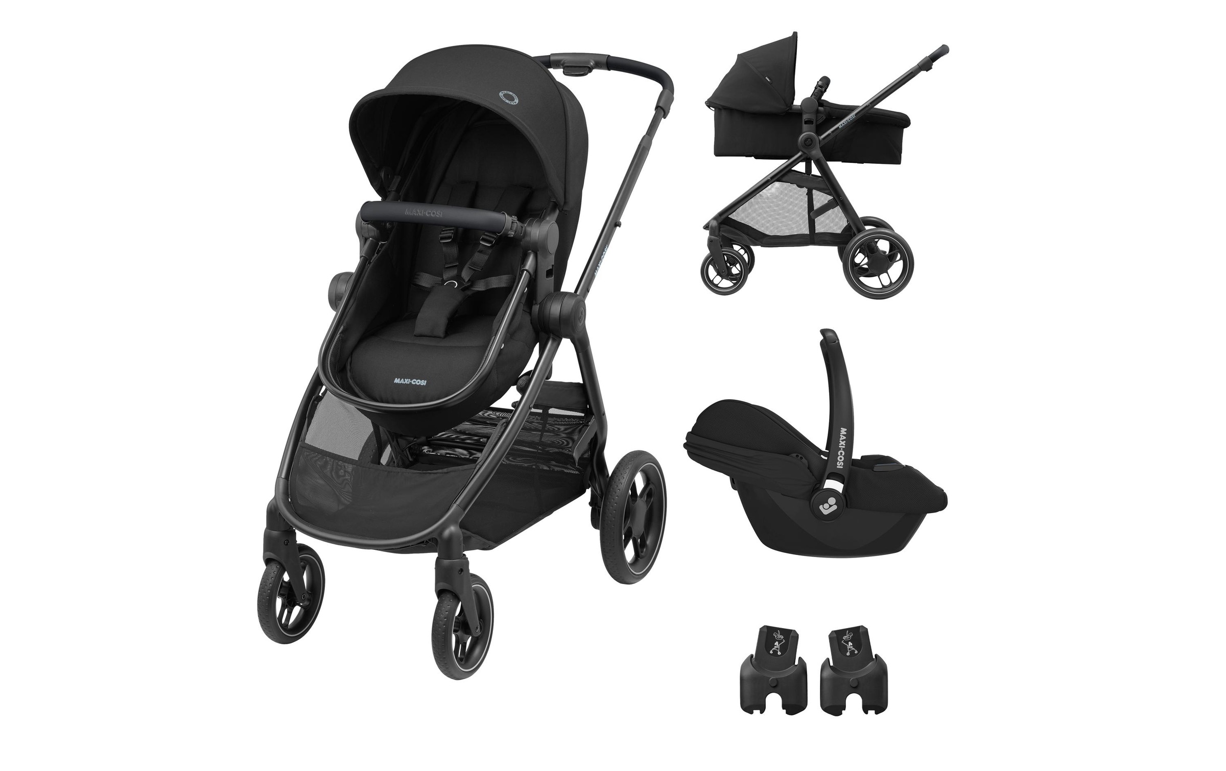 Maxi-Cosi Kombi-Kinderwagen »Zelia 3 Black« 22 kg