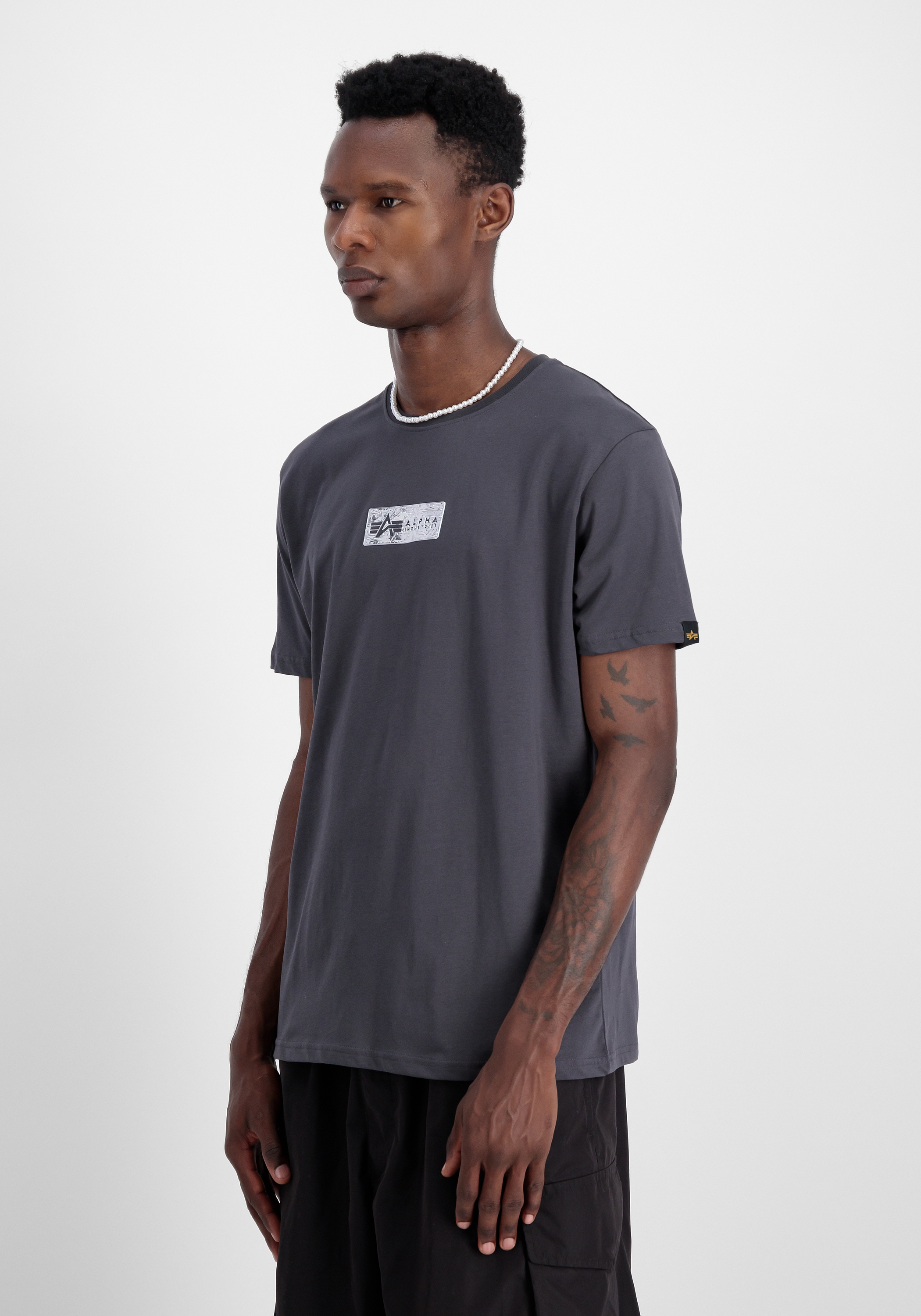 Alpha Industries T-Shirt »Alpha Industries Men - T-Shirts Metal Plate T-Shirt«