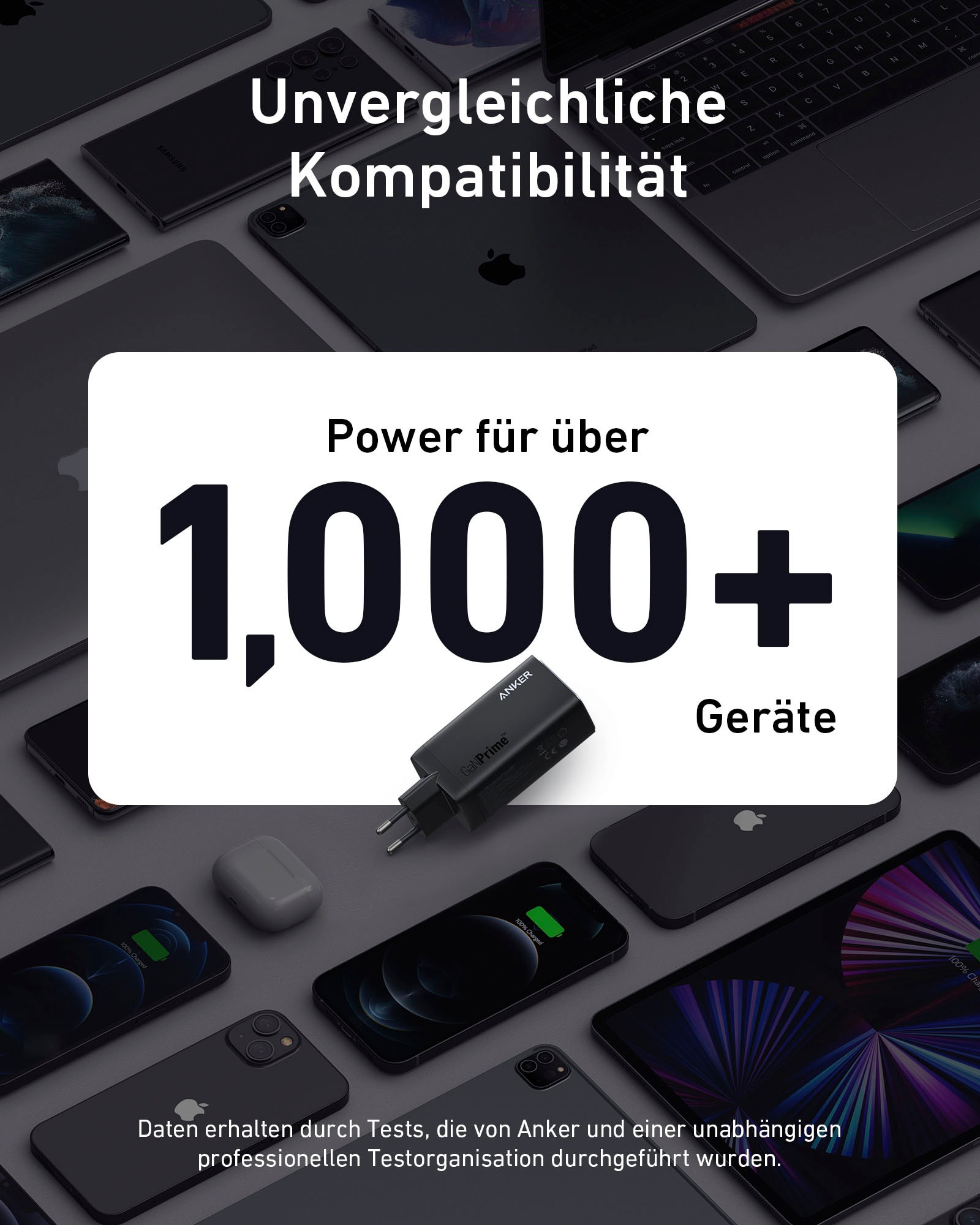 Anker Smartphone-Ladegerät »737 GaN III 3-Port«