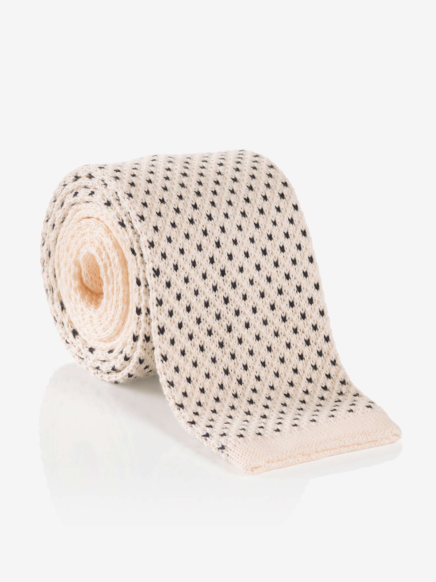 Cinque Krawatte 1 Stk. mit feinem Hahnentrittstrickmuster