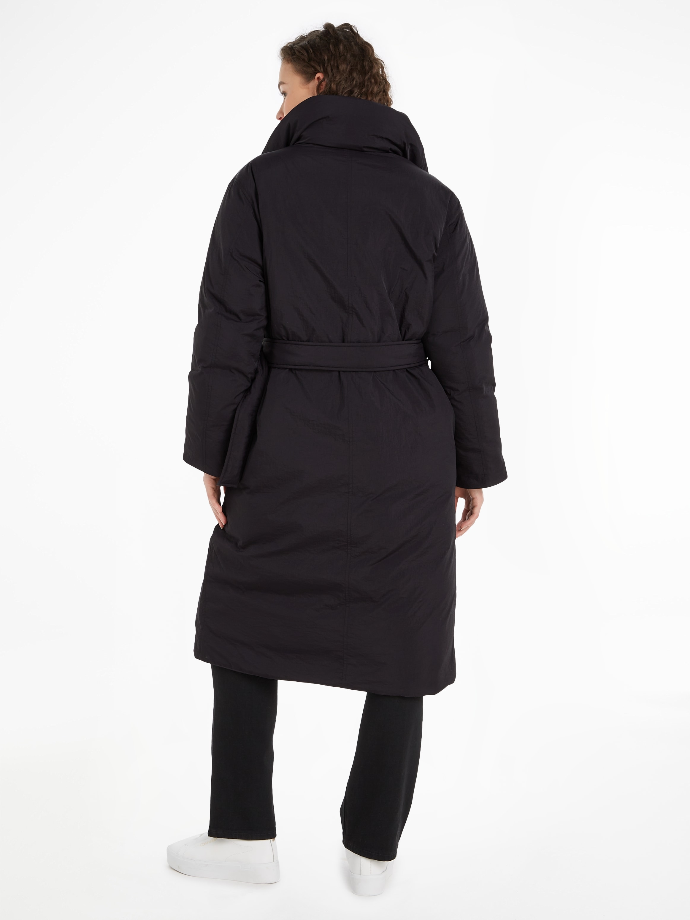 Calvin Klein Wintermantel »CRINKLE NYLON DOWN WRAP COAT«