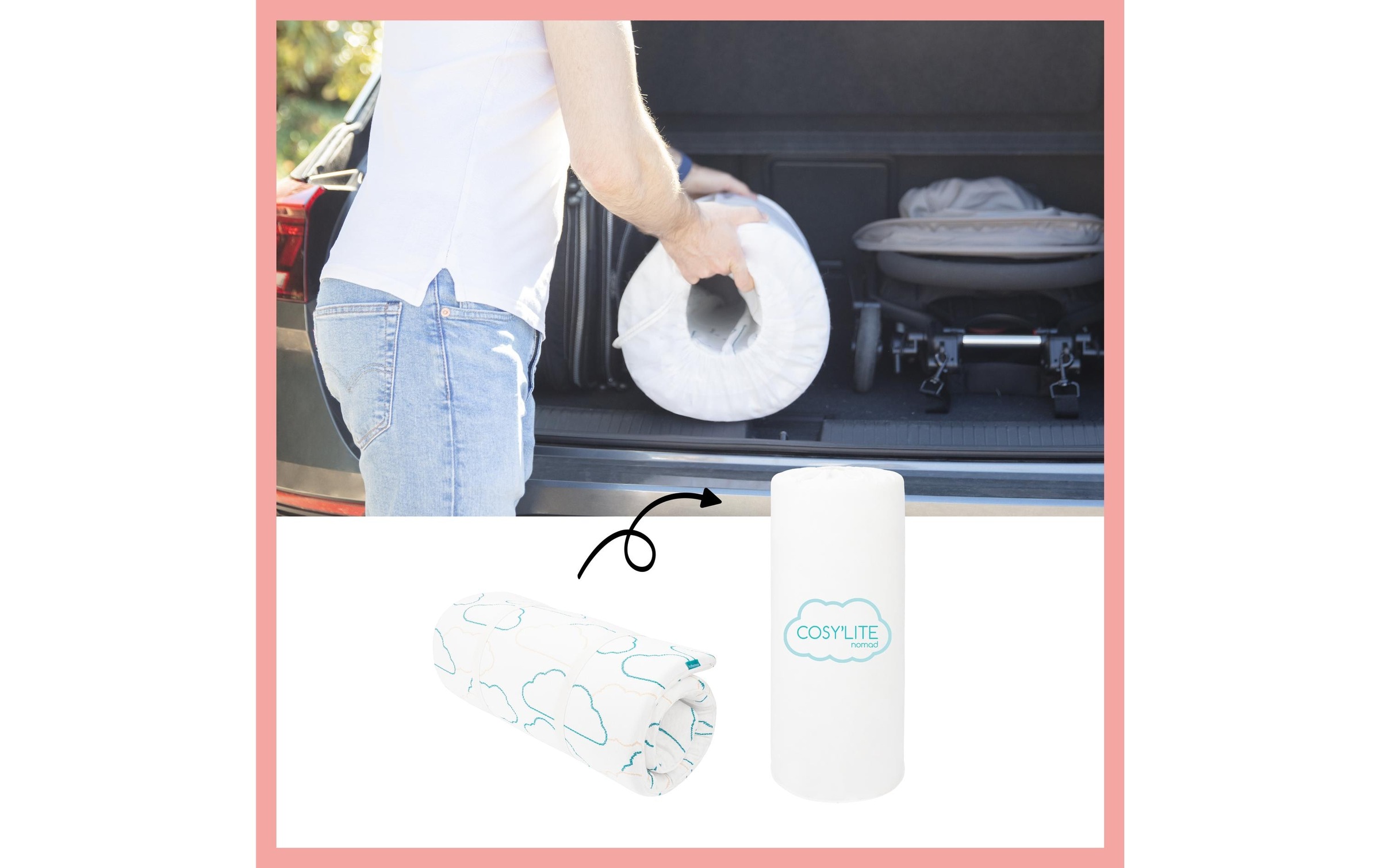 BABYMOOV Kindermatratze »CosyLit«, (1 St.)