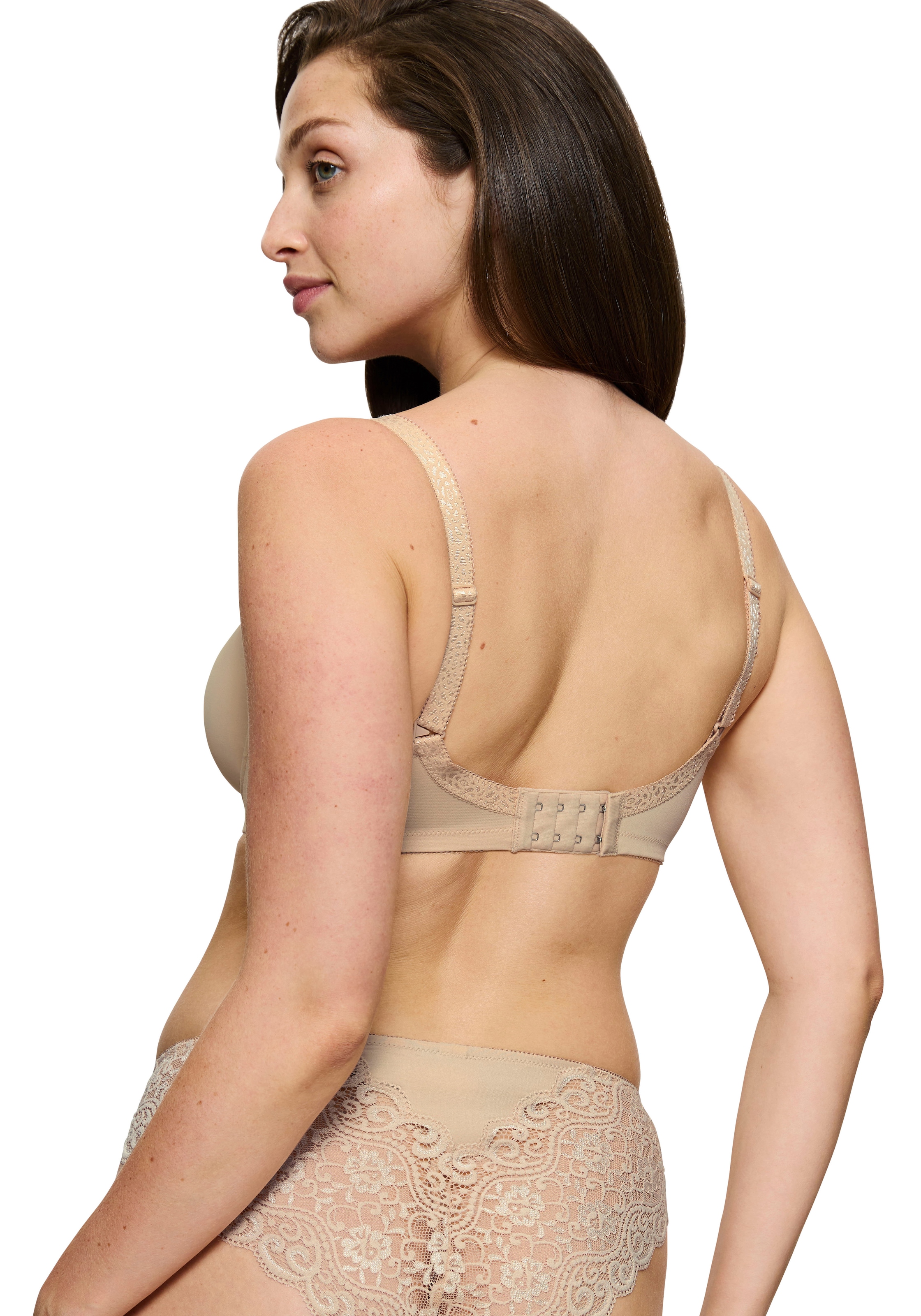 Triumph Minimizer-BH »Amourette W01«, verkleinert die Brust optisch, Spitzenakzente
