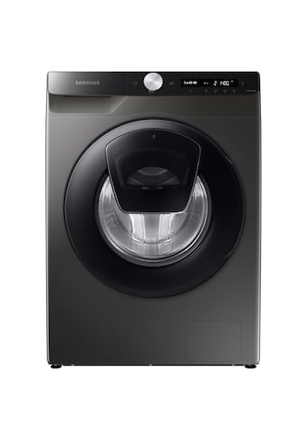 Waschmaschine »Samsung Waschmaschine WW5500, 8kg, Carved Black, WW80T554AAX/S5«,...