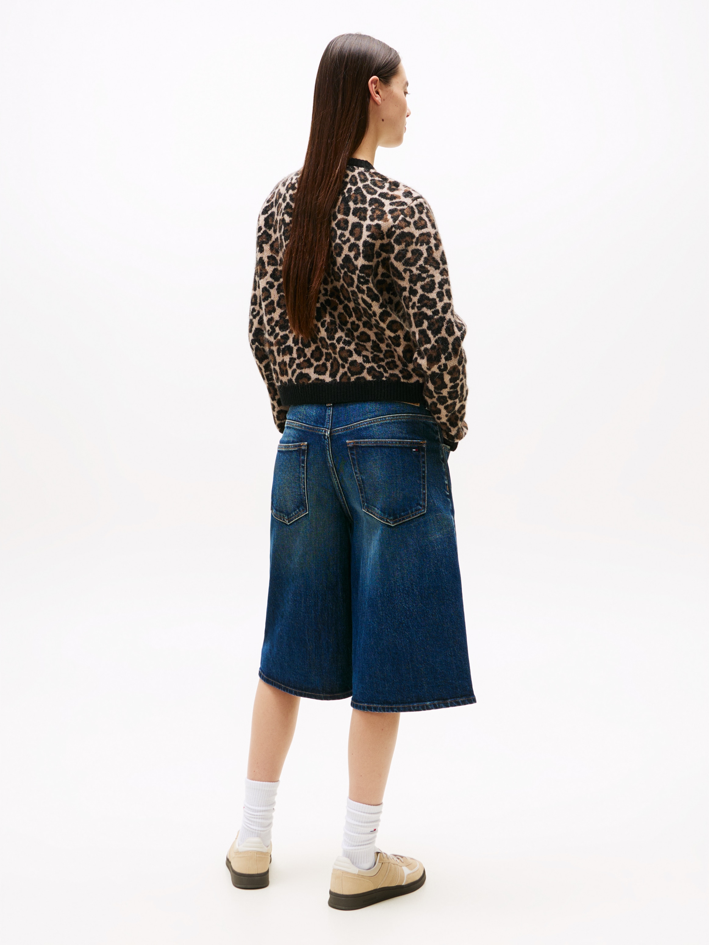 Tommy Jeans Strickjacke »TJW LEOPARD CARDIGAN«, mit Leo Strickmuster