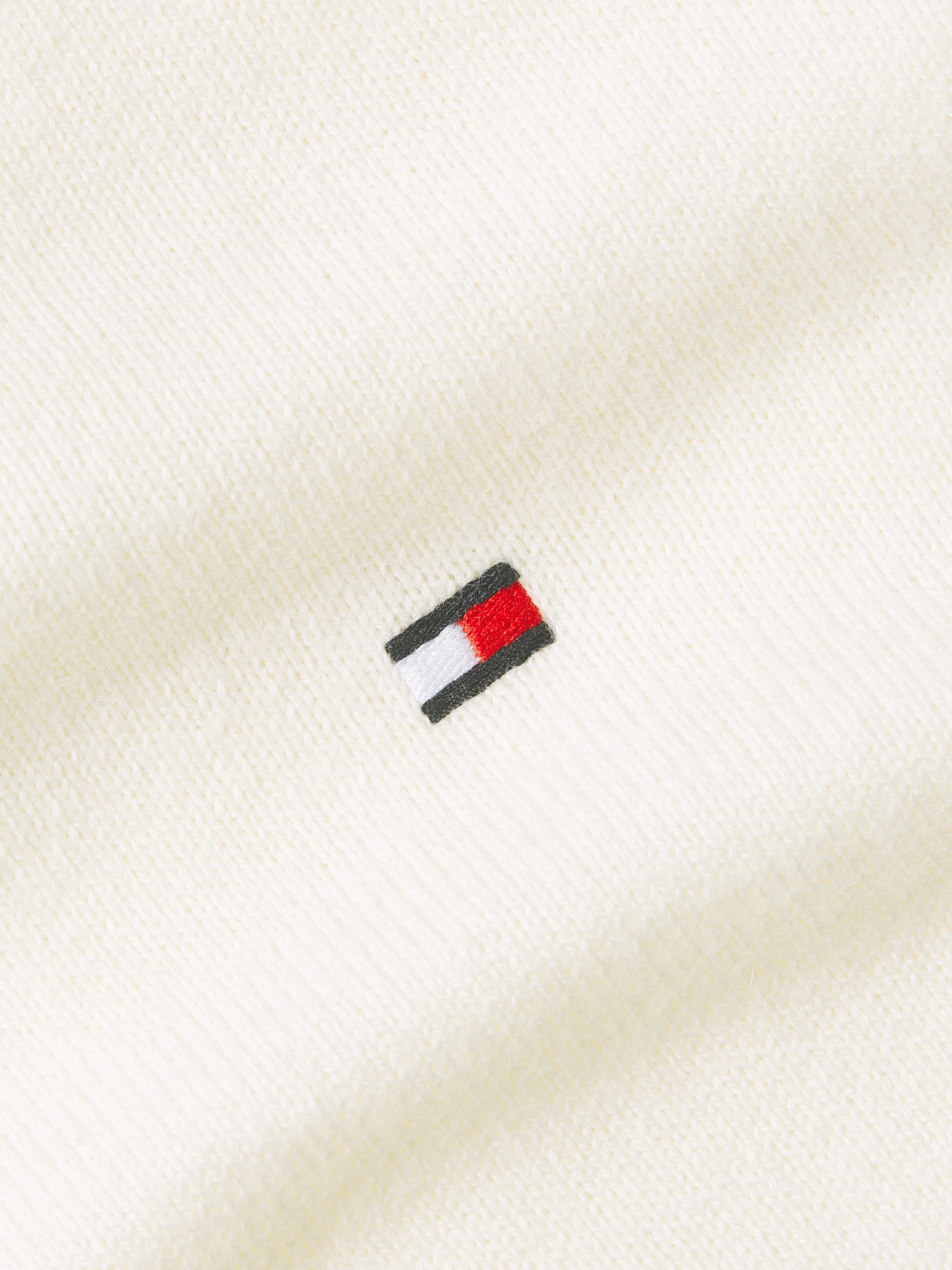 Tommy Hilfiger V-Ausschnitt-Pullover »PIMA ORG CTN CASHMERE V NECK«