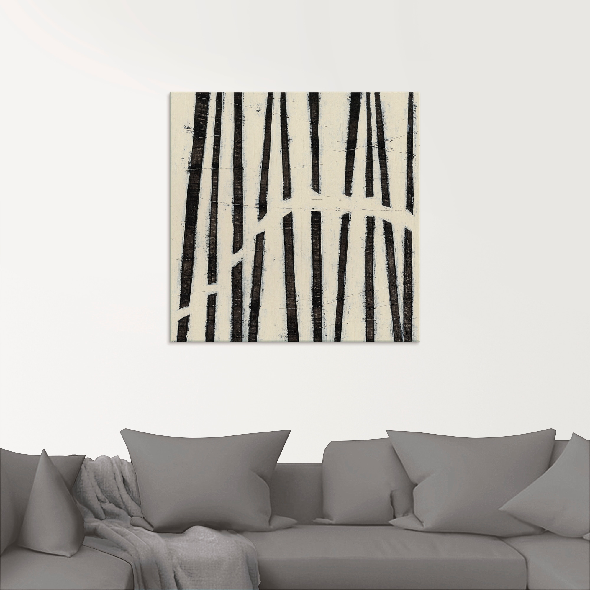 Artland Glasbild »Hieroglyph I«, Muster, (1 St.), in verschiedenen Grössen