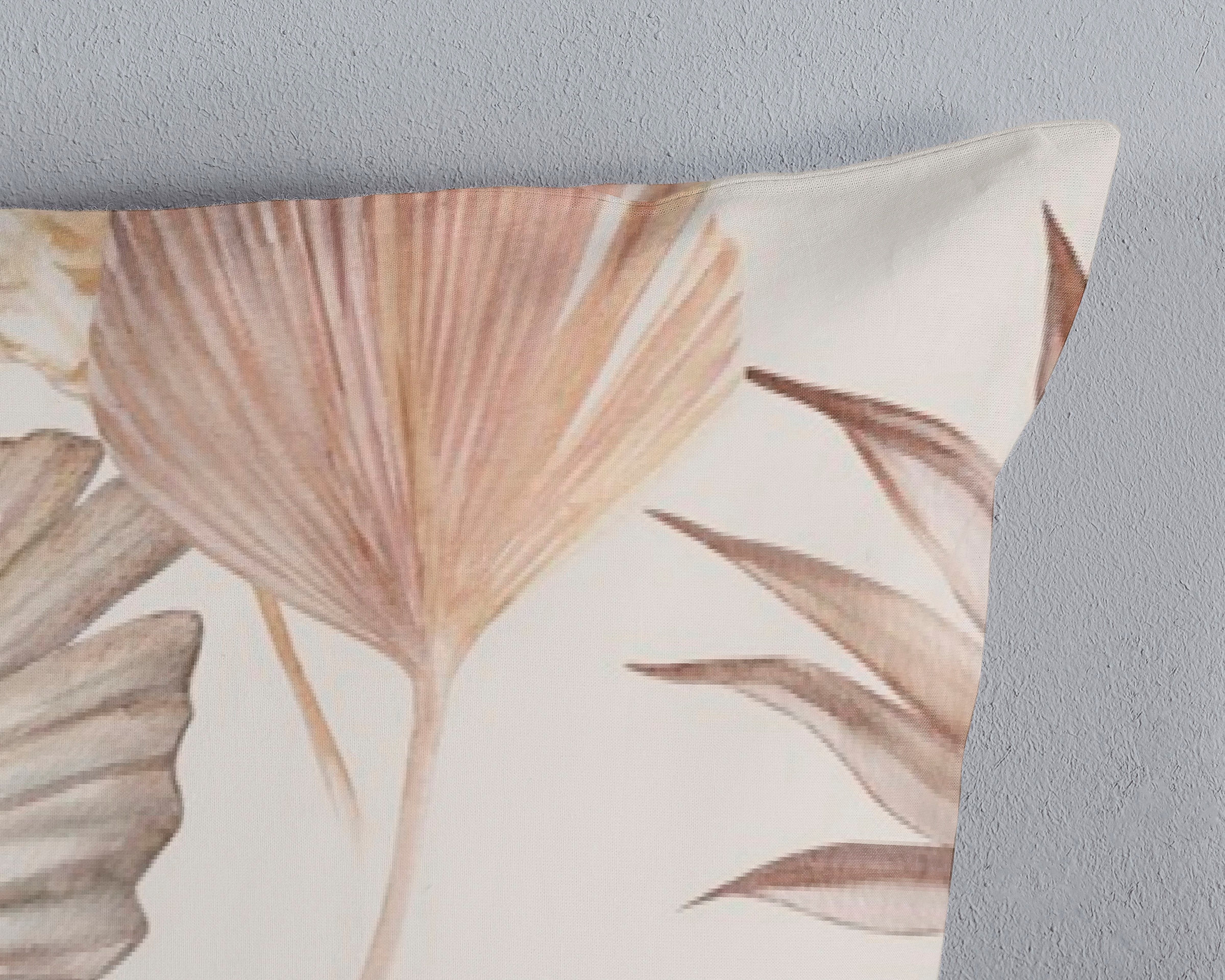 good morning Wendebettwäsche »Vince«, 100% Baumwolle, Renforcé, 135x200, Reissverschluss, Wendeoptik, Sand