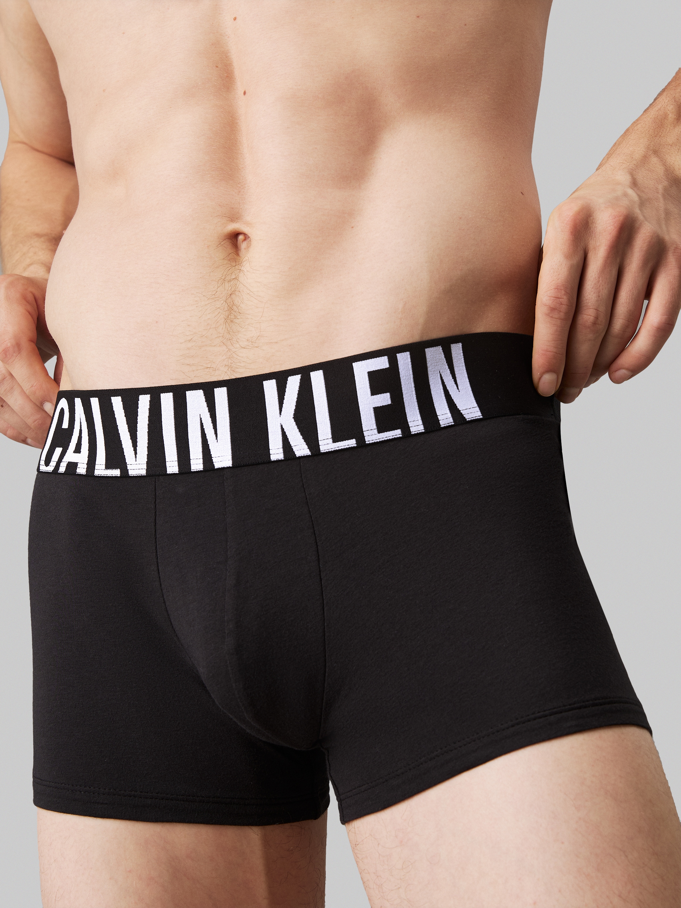 Calvin Klein Underwear Trunk »TRUNK 3PK«, (Packung, 3 St., 3er), mit Logo-Elastikbund