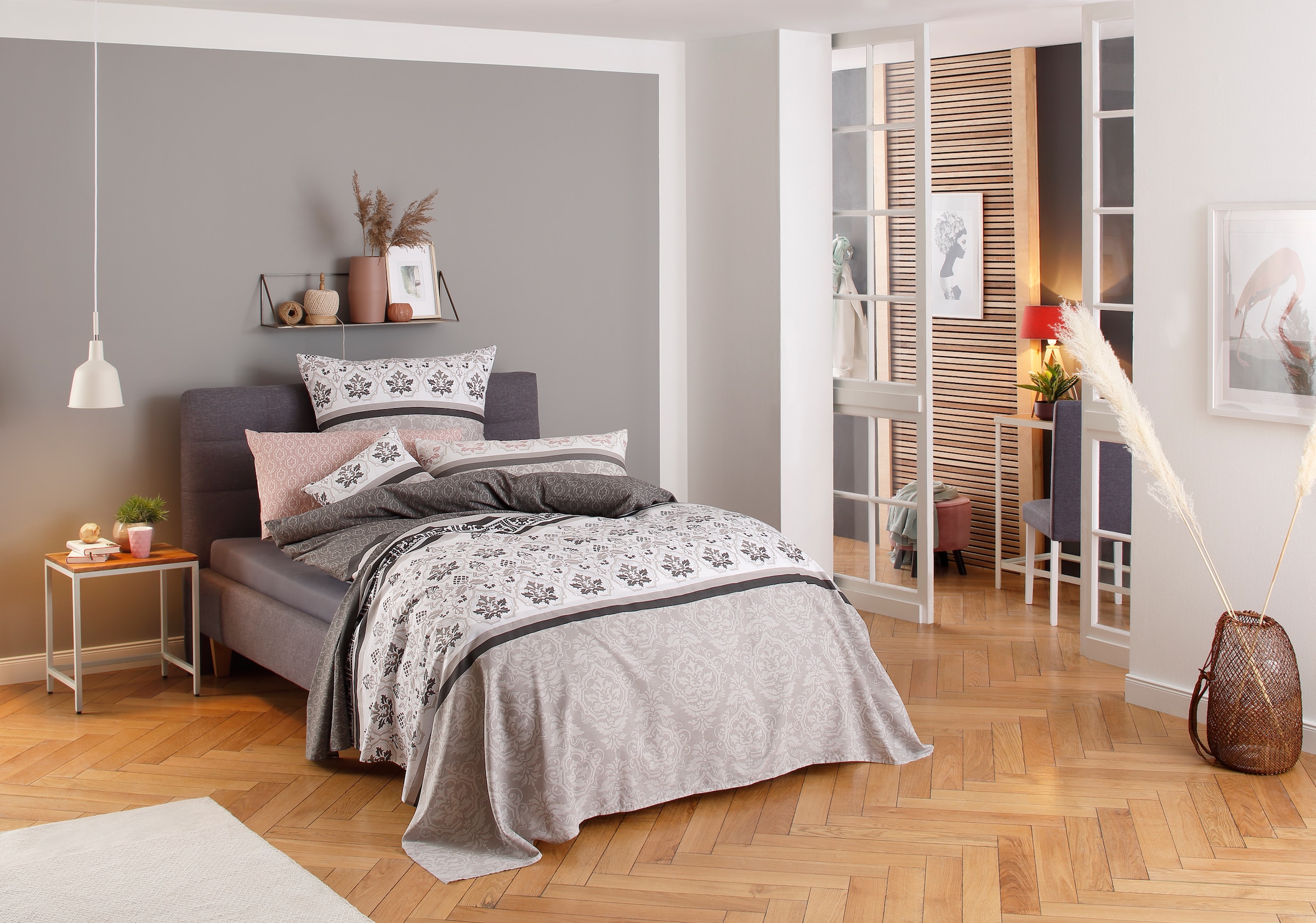 Home affaire Kissenbezüge »Cremona«, (2 St.), geeignet im Winter & Sommer,  mit Knöpfen ausgestattet, Kissenhülle, Material: 100% reiner Baumwolle,  zertifiziert nach STANDARD 100 by OEKO-TEX® online bestellen |  Jelmoli-Versand