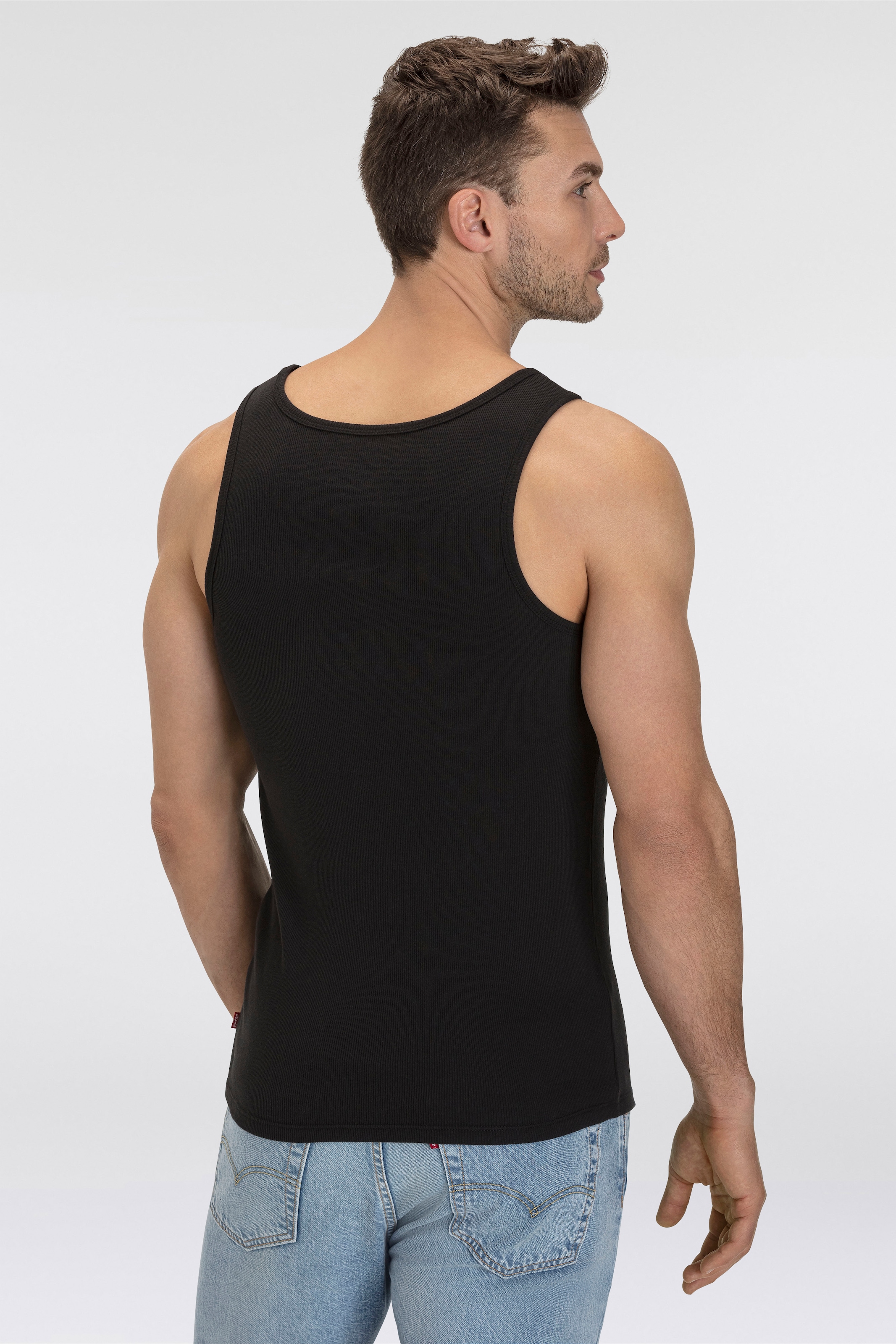 Levi's® Ripptanktop »Pride Rib Tank - 2 Pack«, (Packung, 2 tlg., 2er), in Schwarz und Weiss