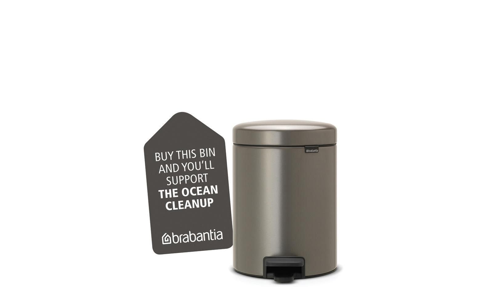 Brabantia Kosmetikeimer »NewIcon 5 l, Platin«, 1 Behälter