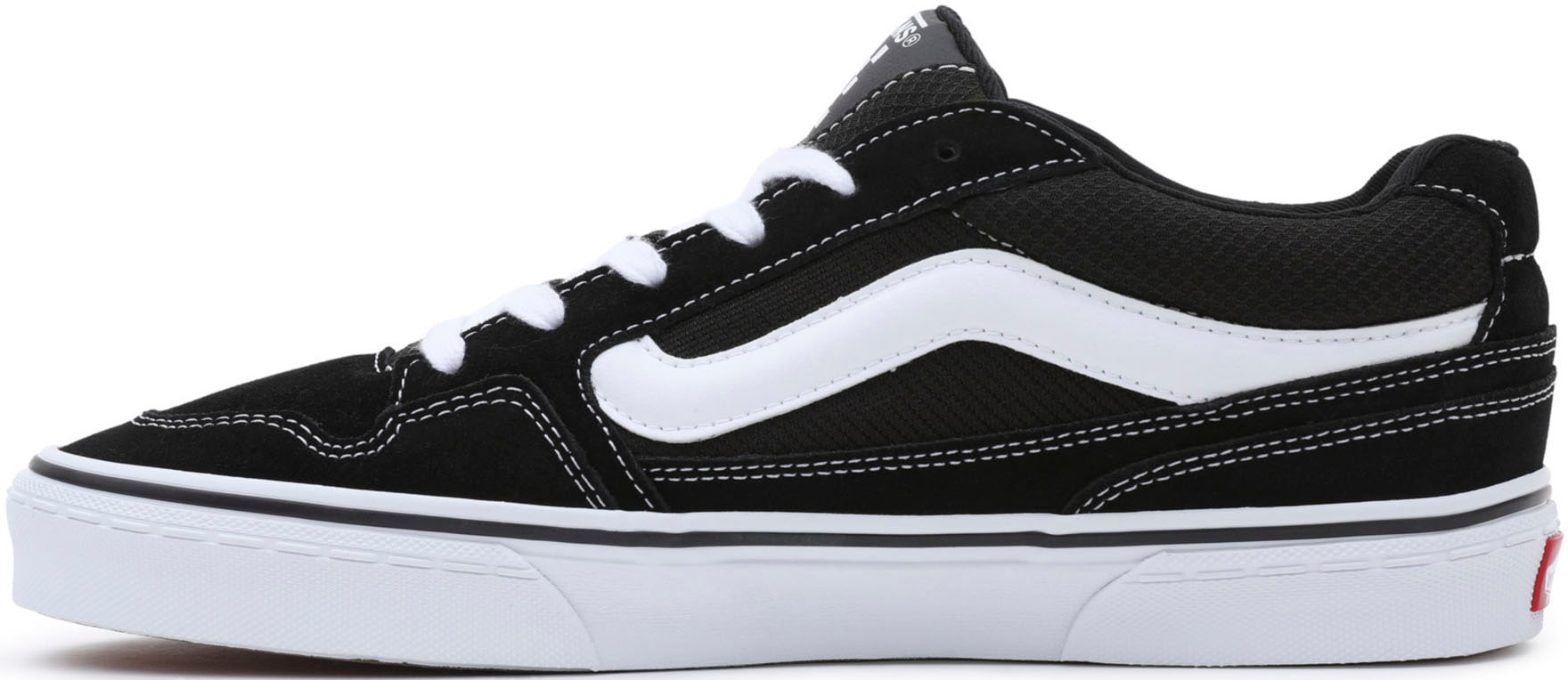Vans Sneaker »CALDRONE«, mit kontrastfarbenem Logobadge an der Ferse