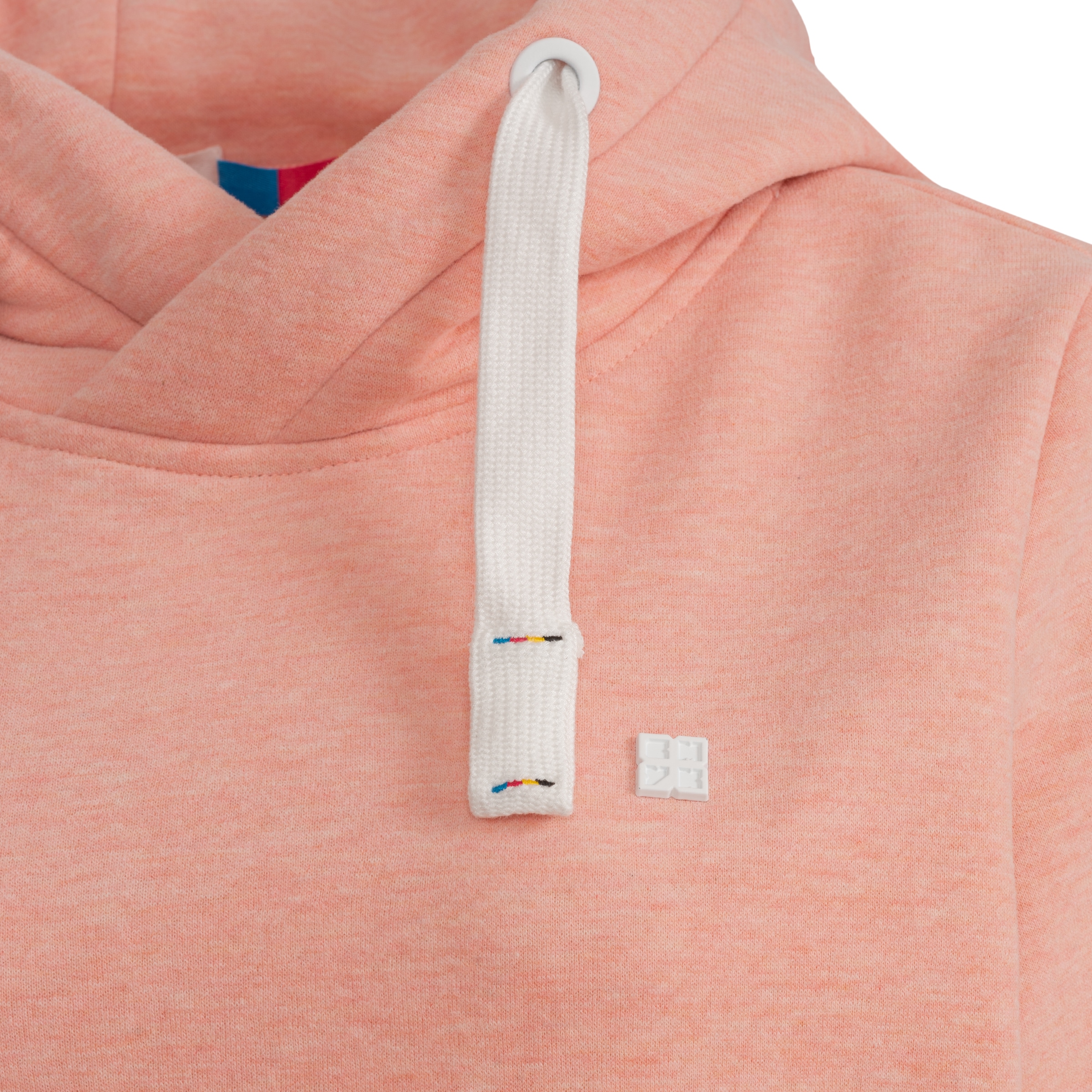 DEPROC Active Kapuzensweatshirt »HildaCMYK II WOMEN«, weiche Fleecejacke mit Kängurutasche