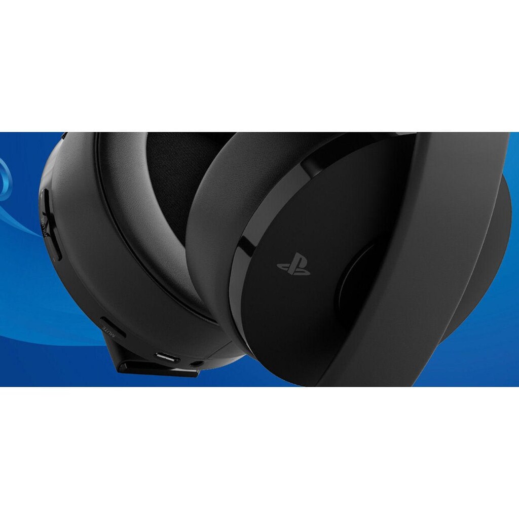 Sony Gaming-Headset »Wireless Gold-Edition Schwarz«, Rauschunterdrückung