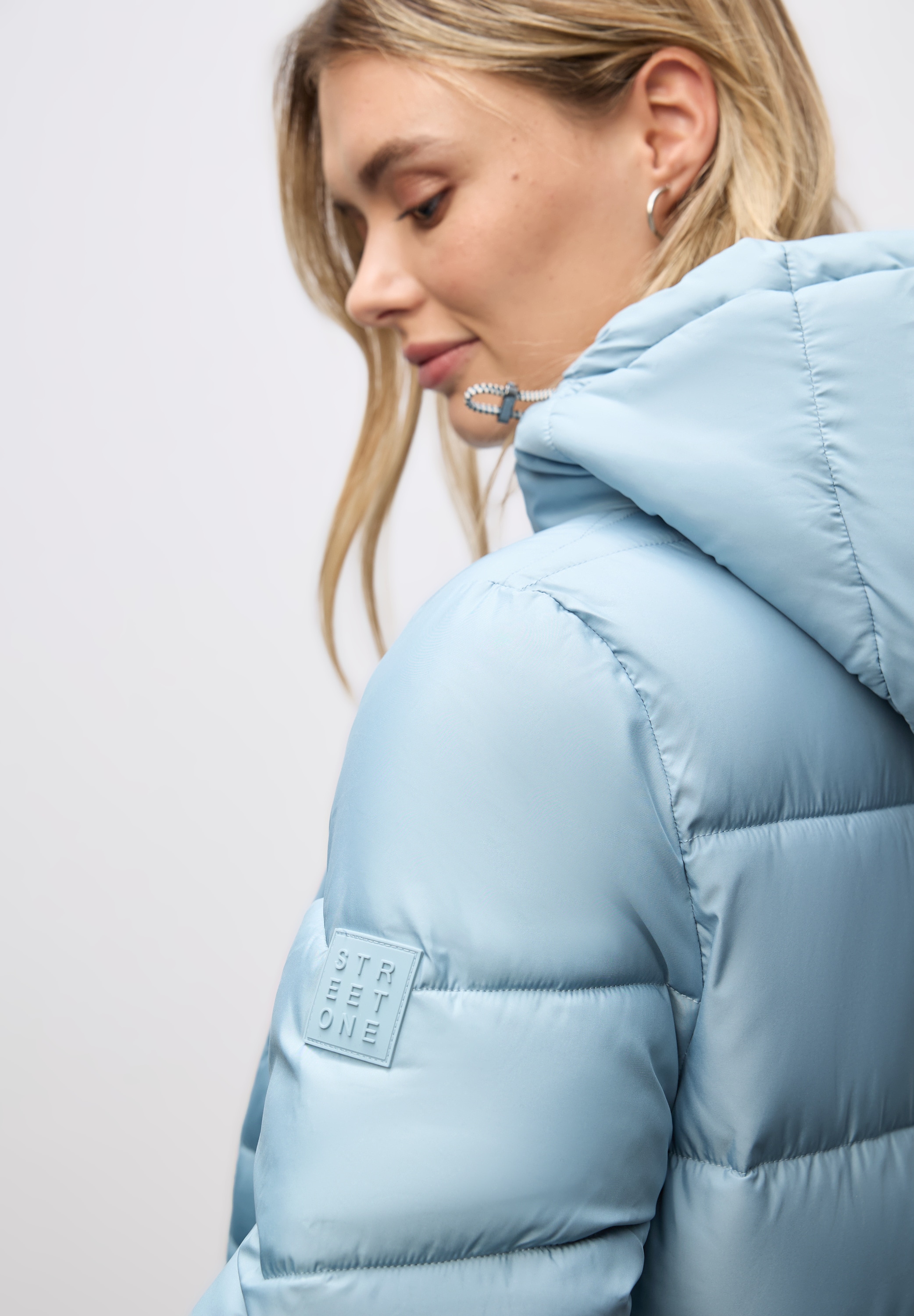 STREET ONE Steppjacke, mit Kapuze, mit Kapuze