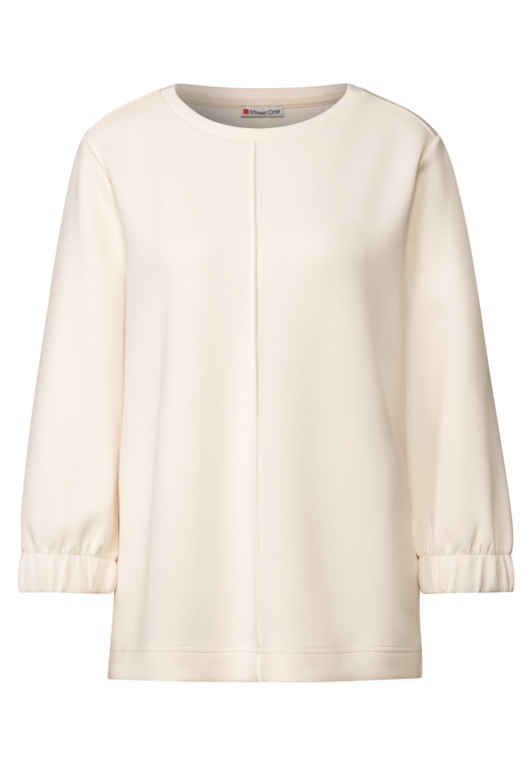 STREET ONE Sweater, mit 3/4-Arm mit elastischen Bündchen