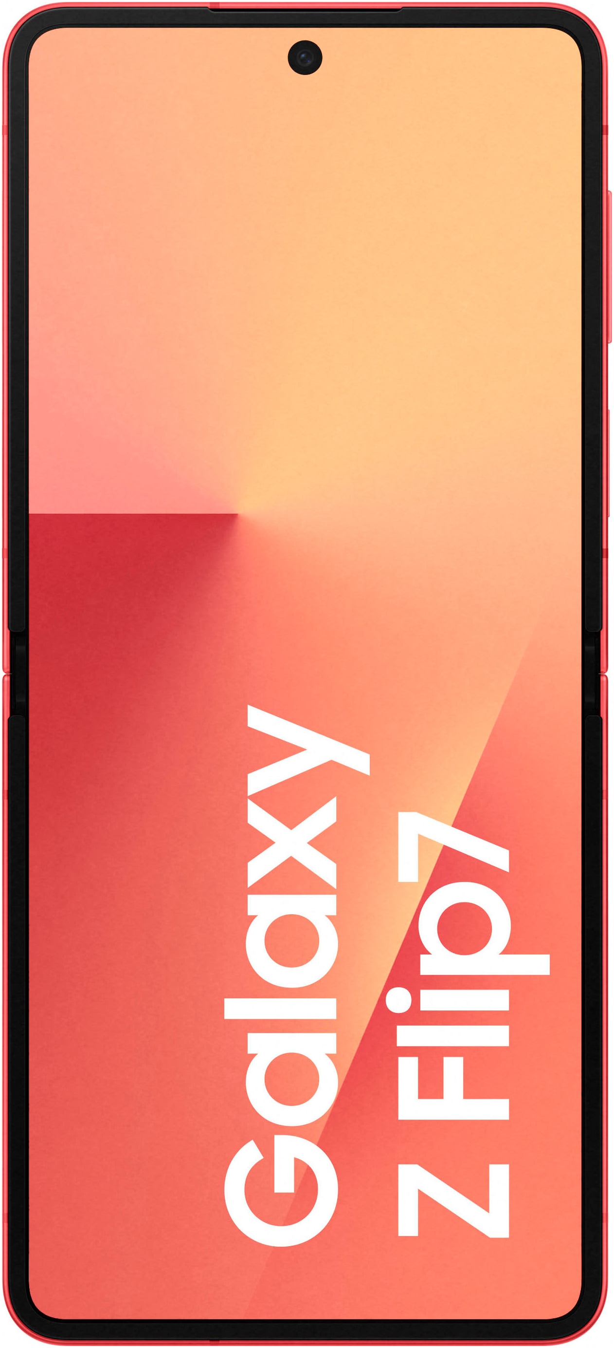 Samsung Smartphone »Galaxy Z Flip 7«, Coral Red