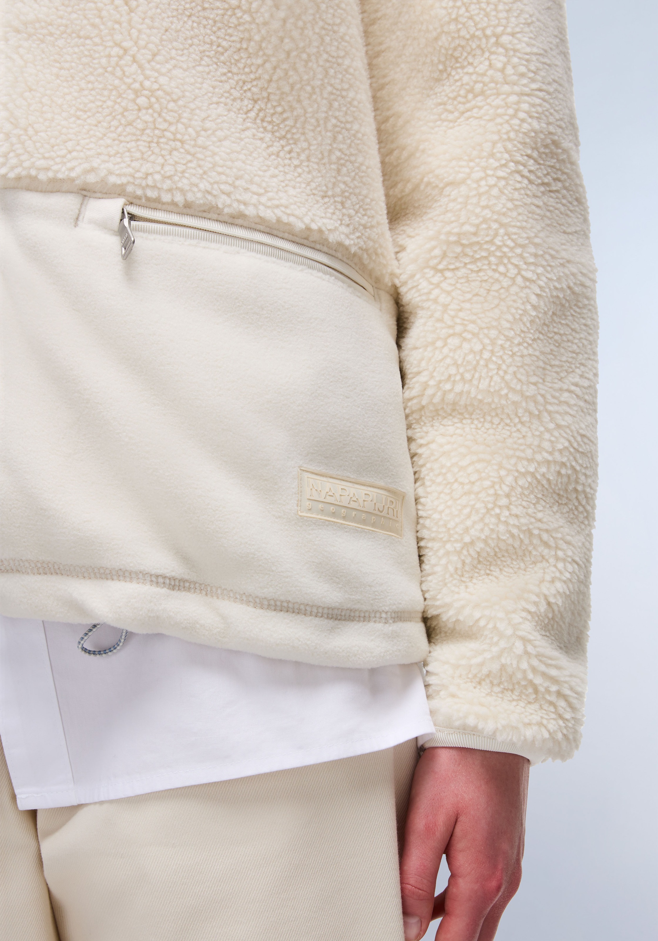 Napapijri Sweatshirt »T-ANSEI«, Regular fit mit Stehkragen