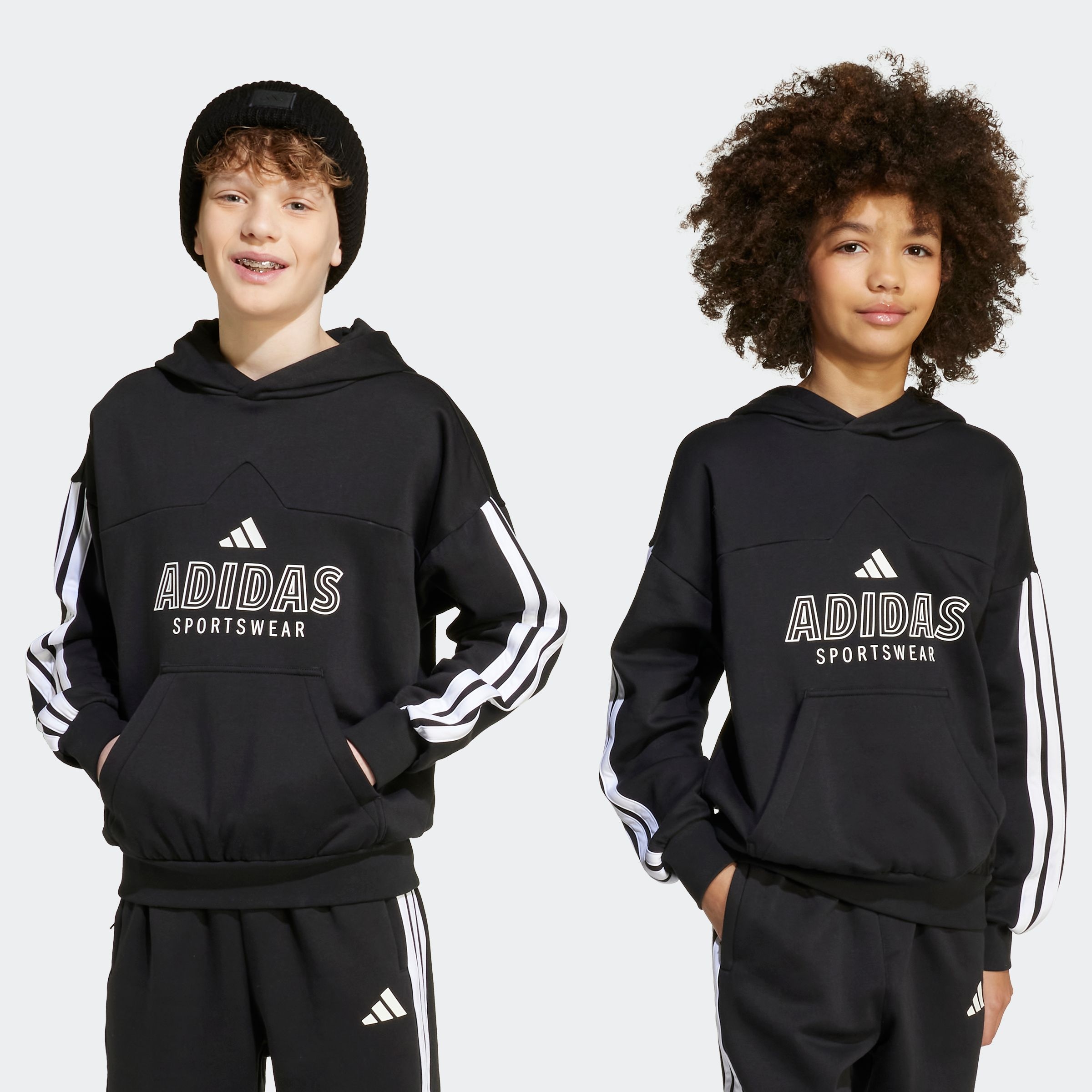 adidas Sportswear Kapuzensweatshirt »J HOT FL HOOD«