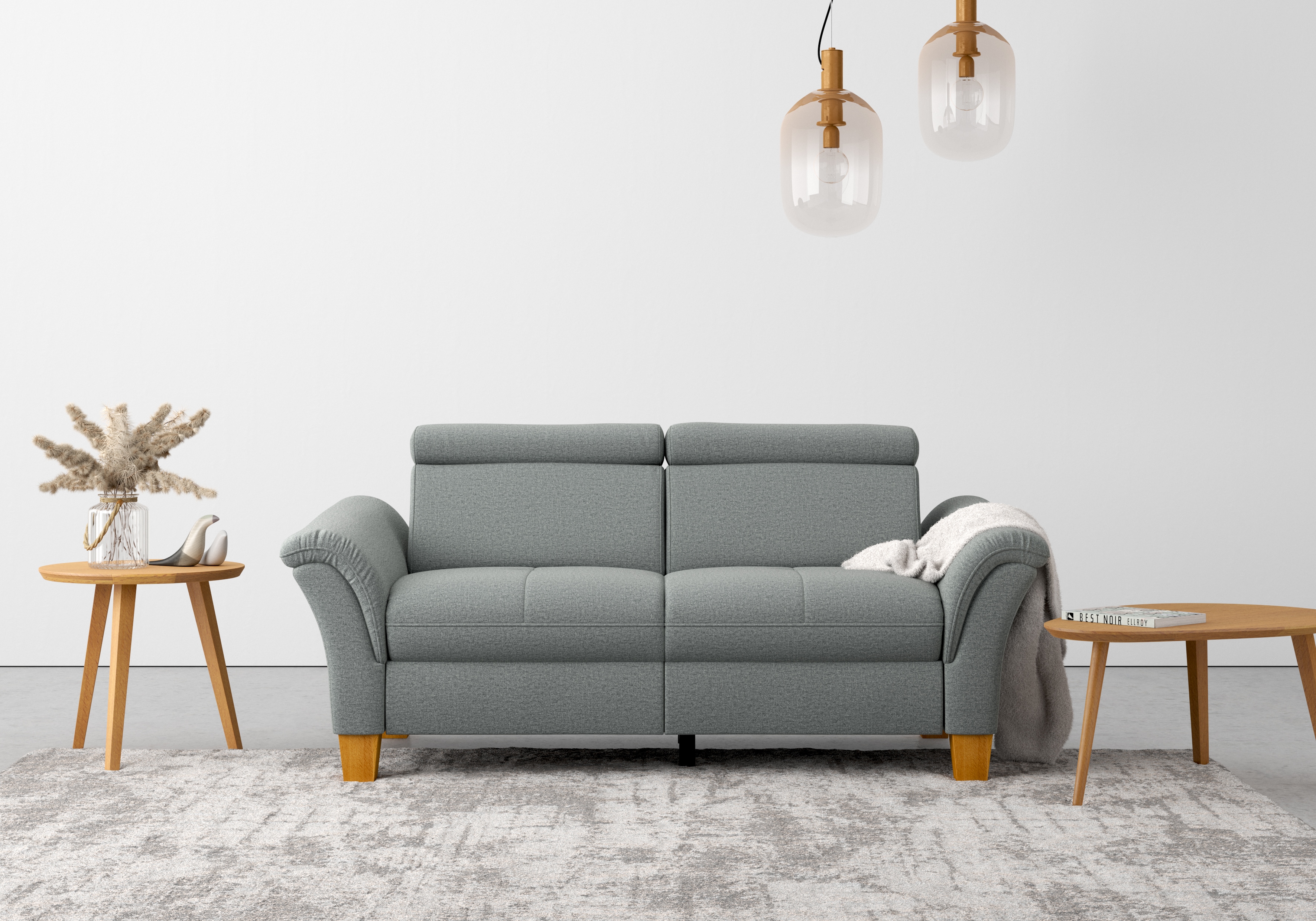 Home affaire 2,5-Sitzer "Lindgren" wahlweise mit TV-Funktion, links oder beidseitig, Kopfteilverstellung