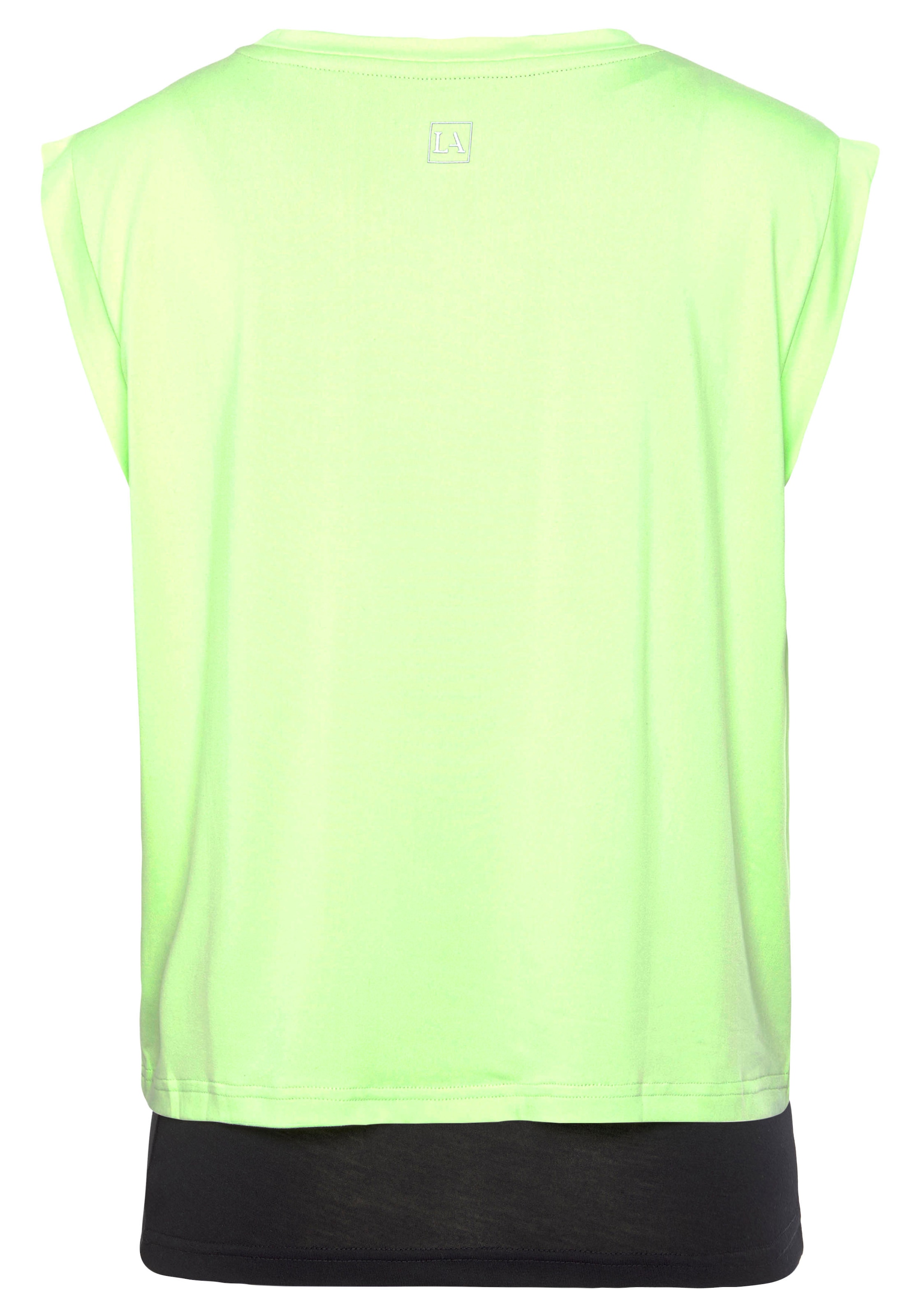 LASCANA ACTIVE 2-in-1-Shirt »-Sportshirt«, im doppellagigen Look