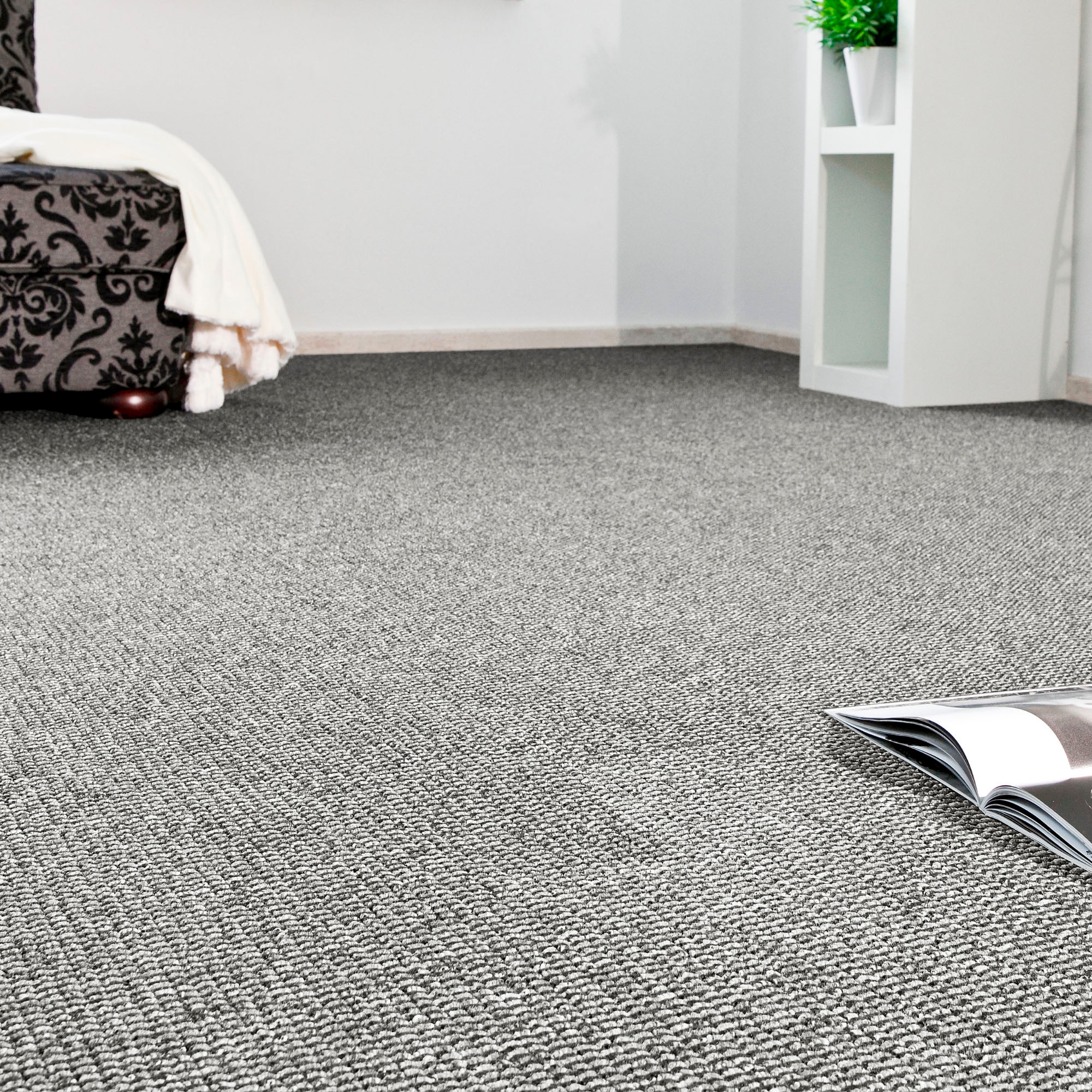 Andiamo Teppichboden "Patras, Strukturschlinge, Made in Netherlands" rechteckig 8,5 mm Höhe meliert, Breite 400 cm oder 500 cm, strapazierfähig & robust