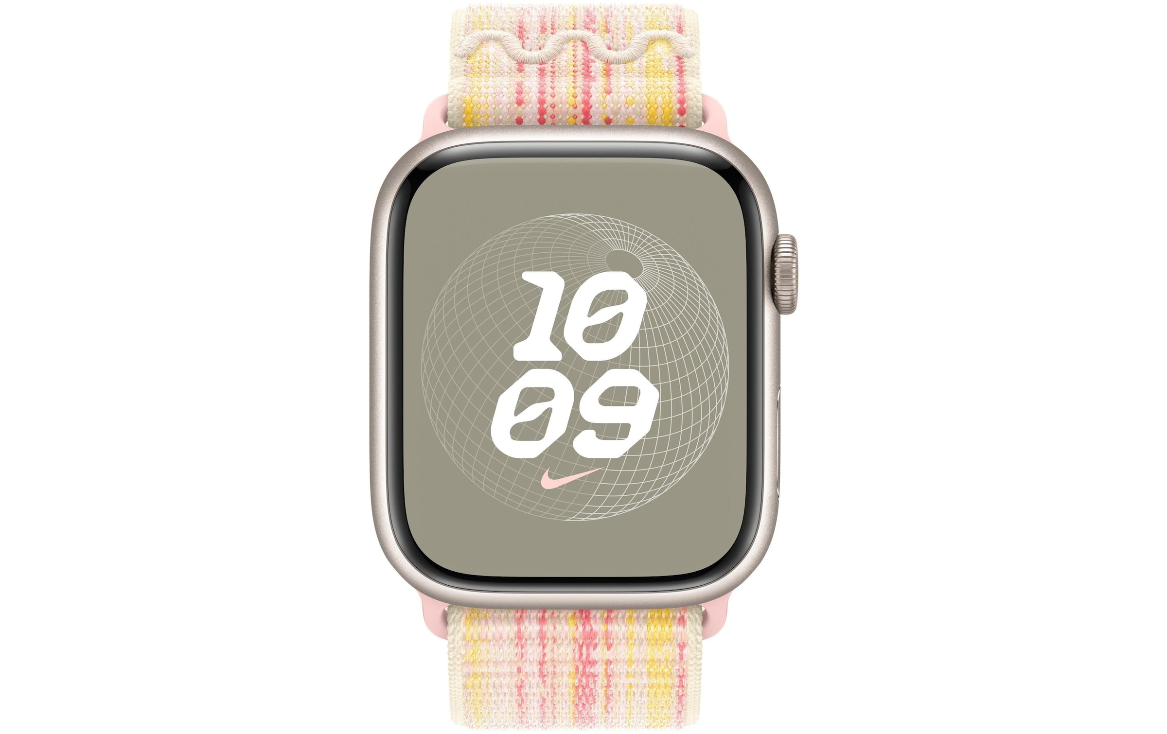 ➥ Apple Smartwatch-Armband »Watch, 45mm Nike Sport Loop polarstern/pink«,  MUJY3ZM/A gleich kaufen | Jelmoli-Versand