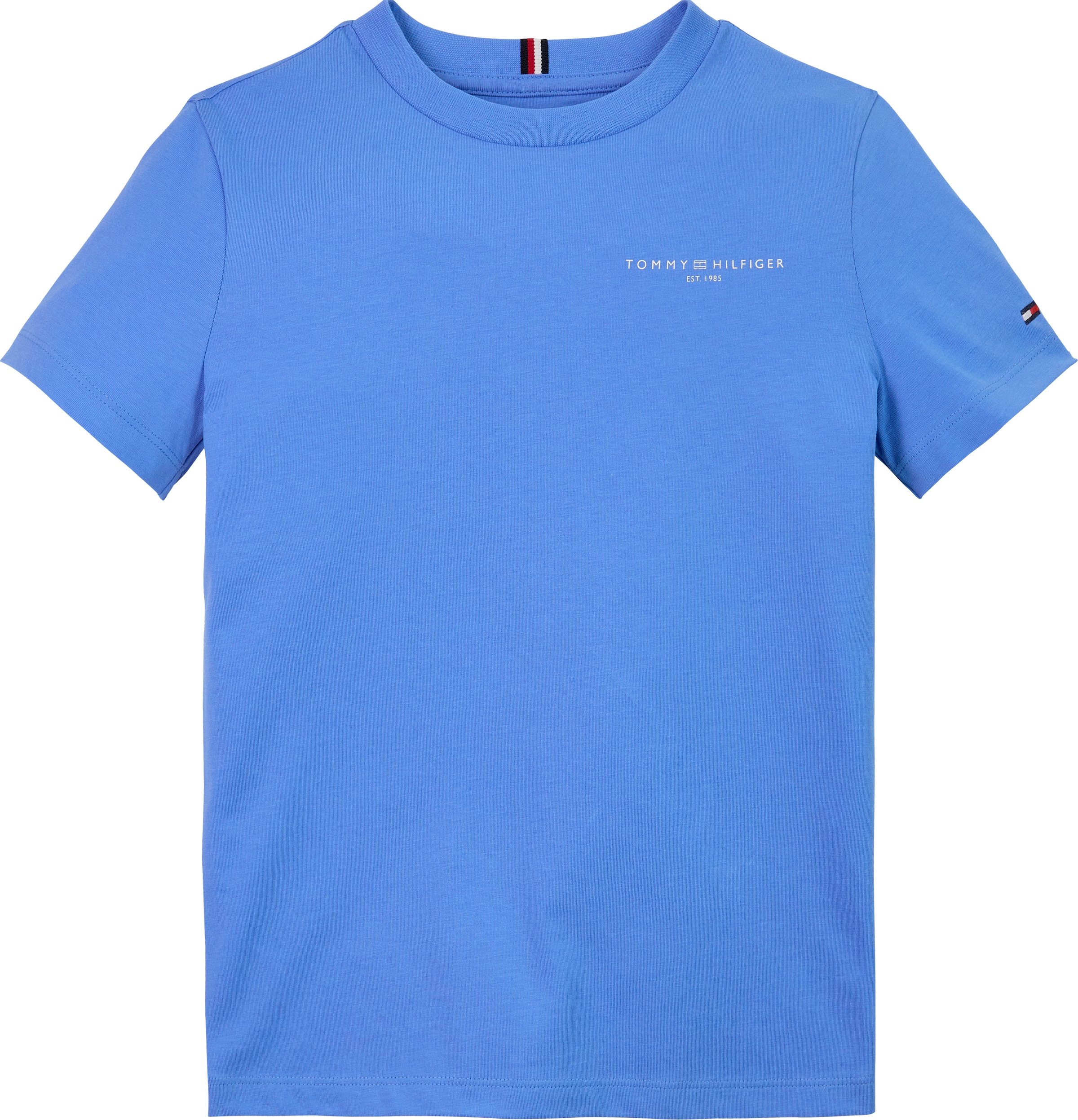 Tommy Hilfiger T-Shirt »U MINI CORP LOGO TEE SS«, in Unifarbe