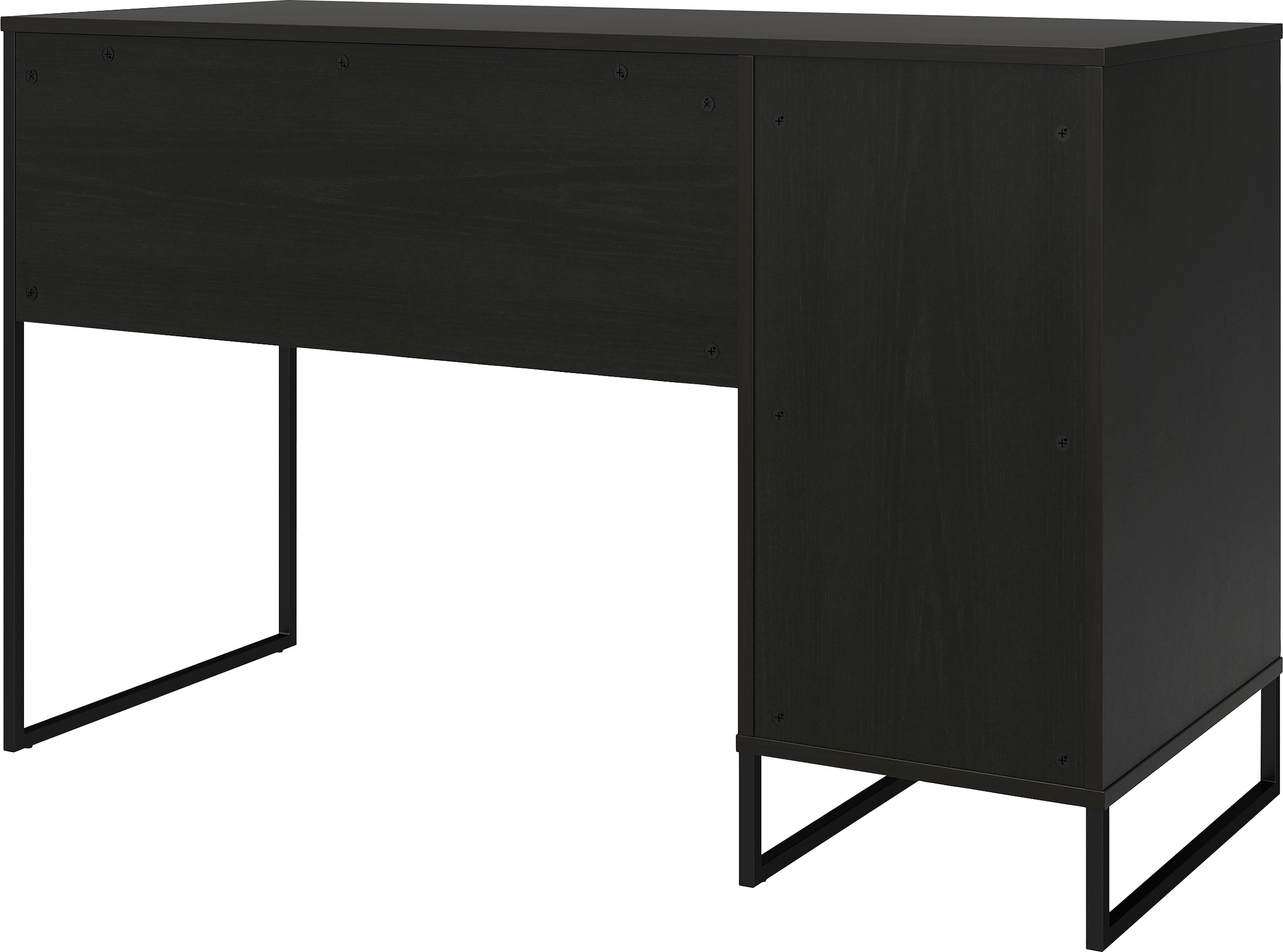 Dorel Home Schreibtisch »Purdue«, (1 St.), Tür mit Magnetverschluss, Gestell aus Metall, Höhe 76,5 cm