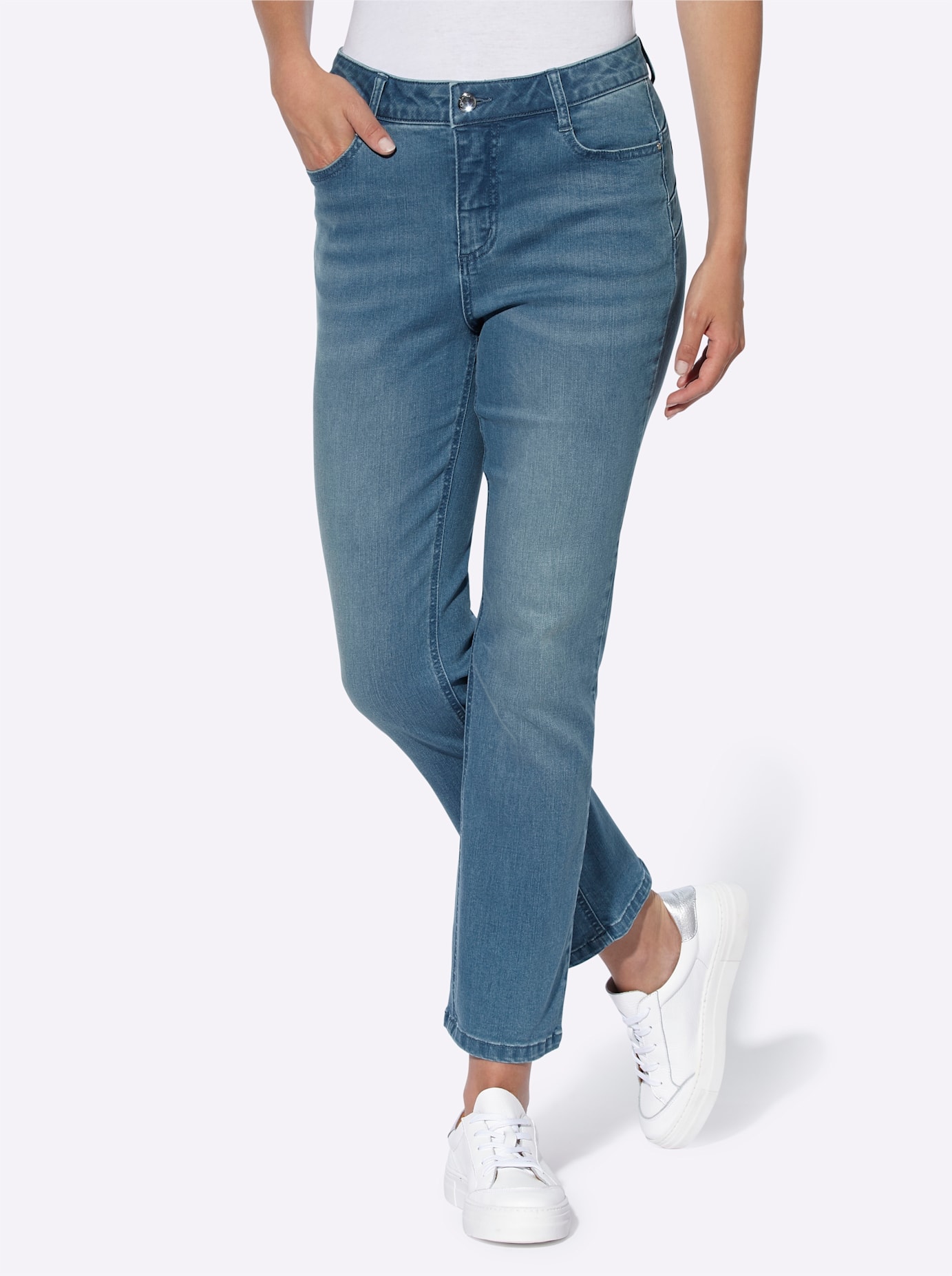 Push-up-Jeans, (1 tlg.)