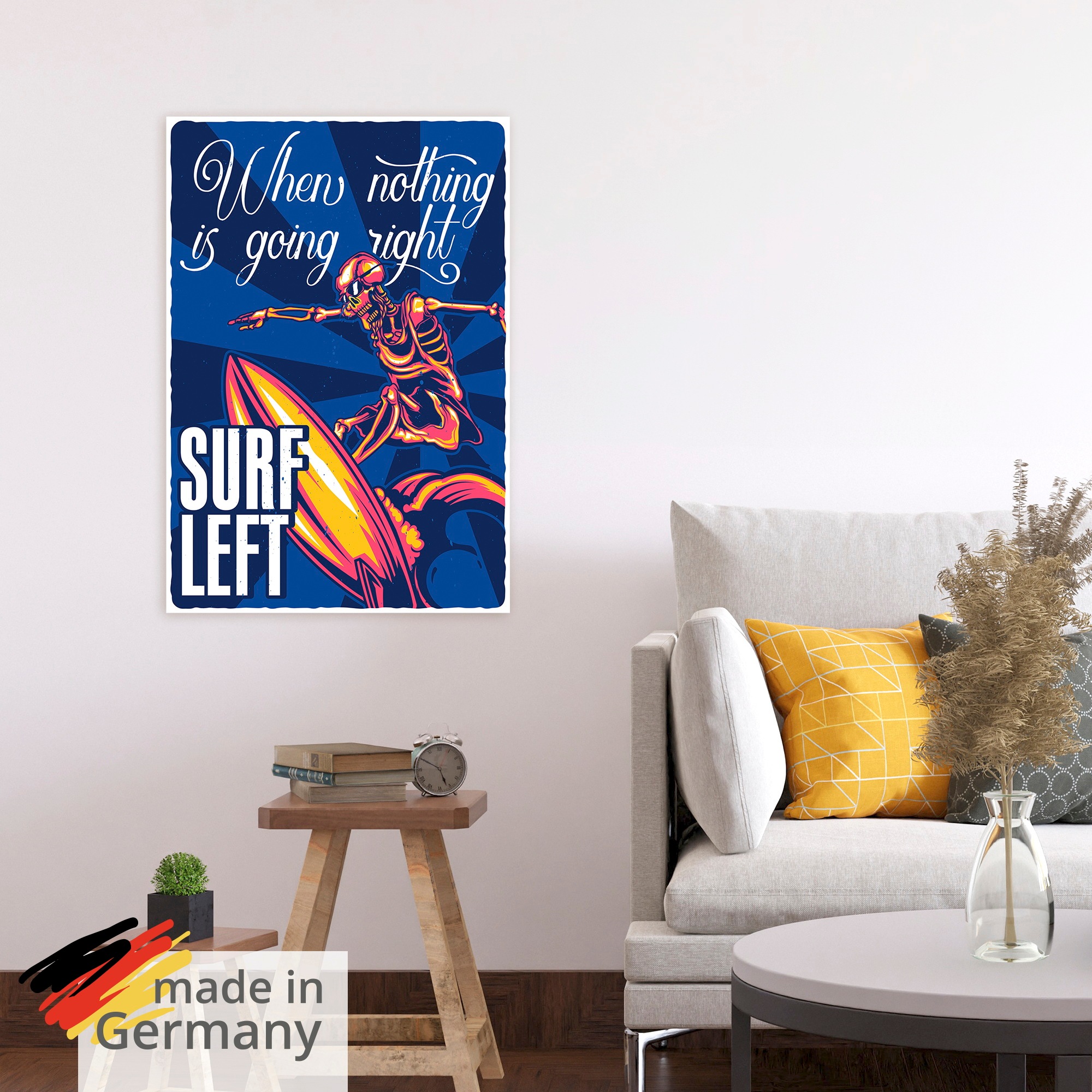 Artland Wandbild "Surfen" 1 Stk. tlg. als Alubild, Leinwandbild, Poster, Wandaufkleber in verschied. Größen