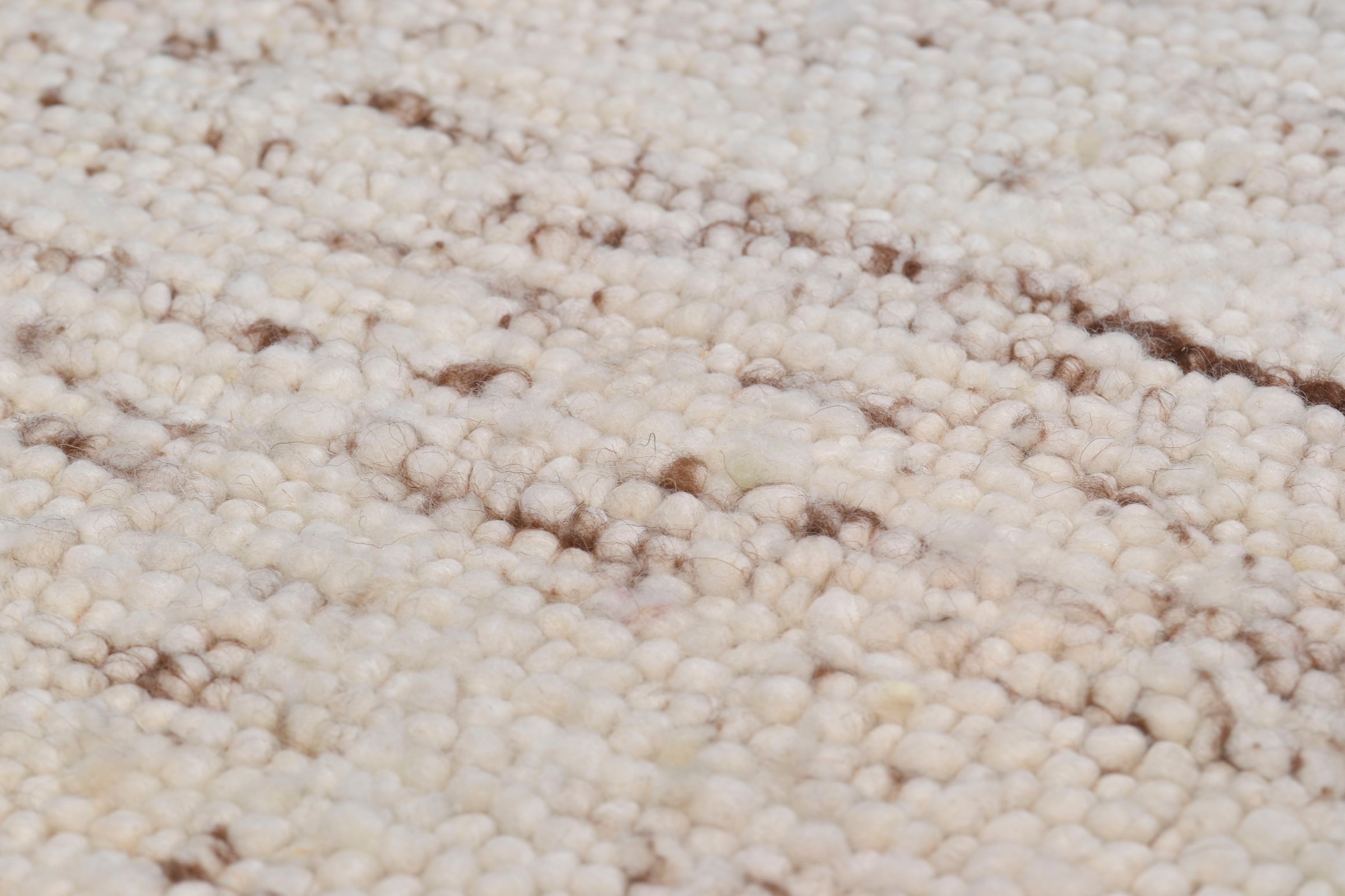 THEKO Wollteppich »Allgäu Super, handgewebt«, rechteckig, 10 mm Höhe, Handweb Teppich, reine Schurwolle, auch als Läufer, Kundenliebling