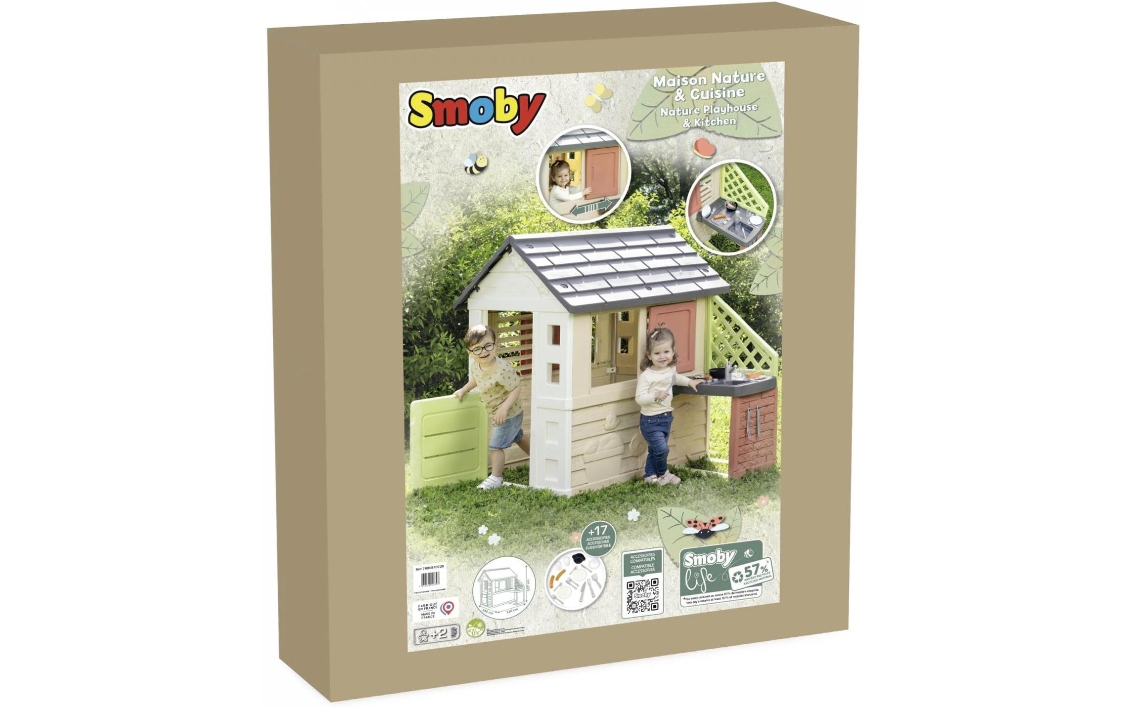 Smoby Spielhaus »Natur mit Küche«