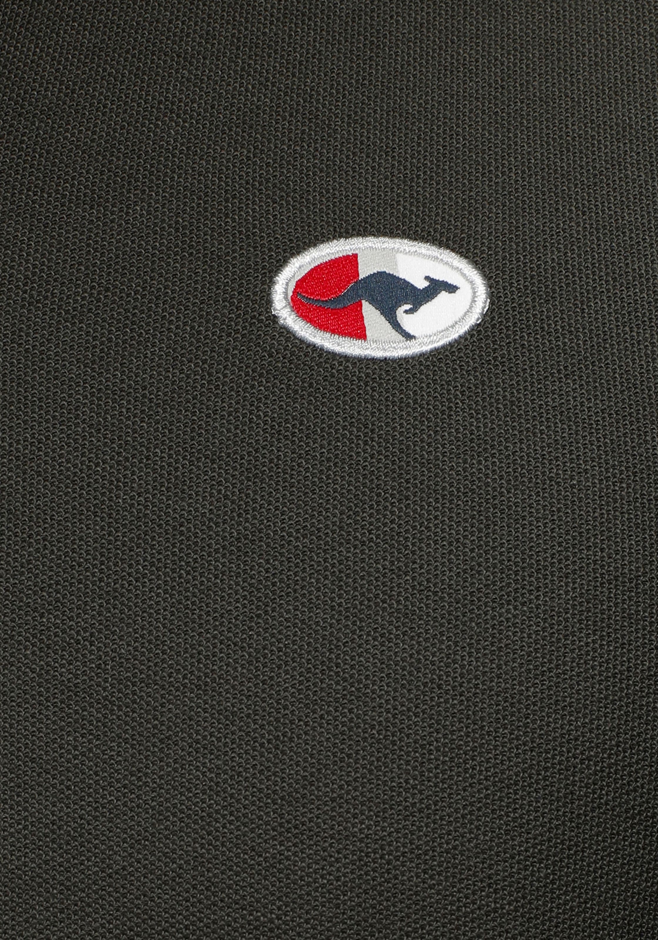 KangaROOS Poloshirt, Kurzarm, mit Polokragen, aus Piqué-Stoff, aus 100% Baumwolle