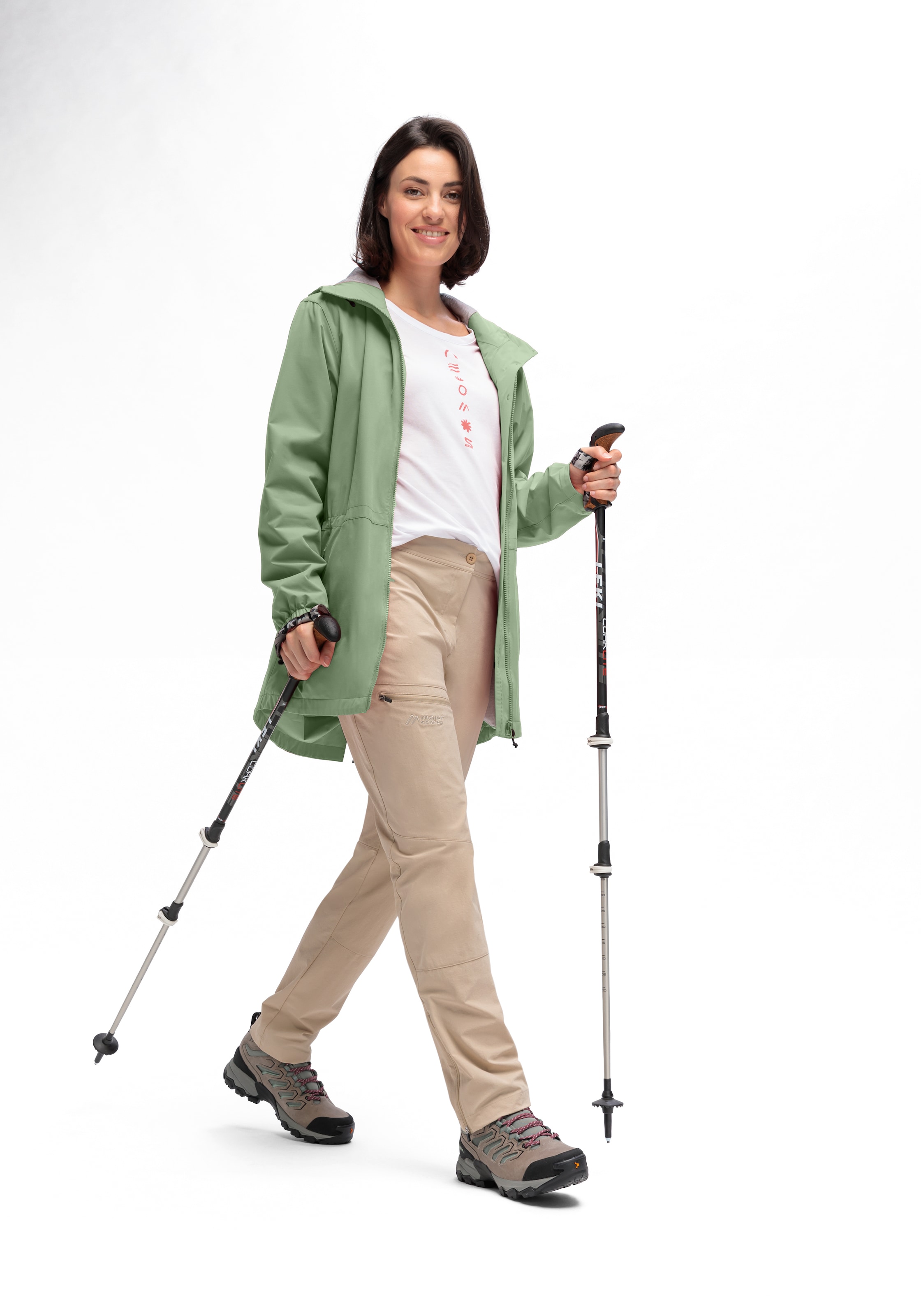 Maier Sports Parka »ArorA Loop W«, Damen Jacke wasserdicht, Outdoorjacke, 3 Taschen aussen + Innentasche