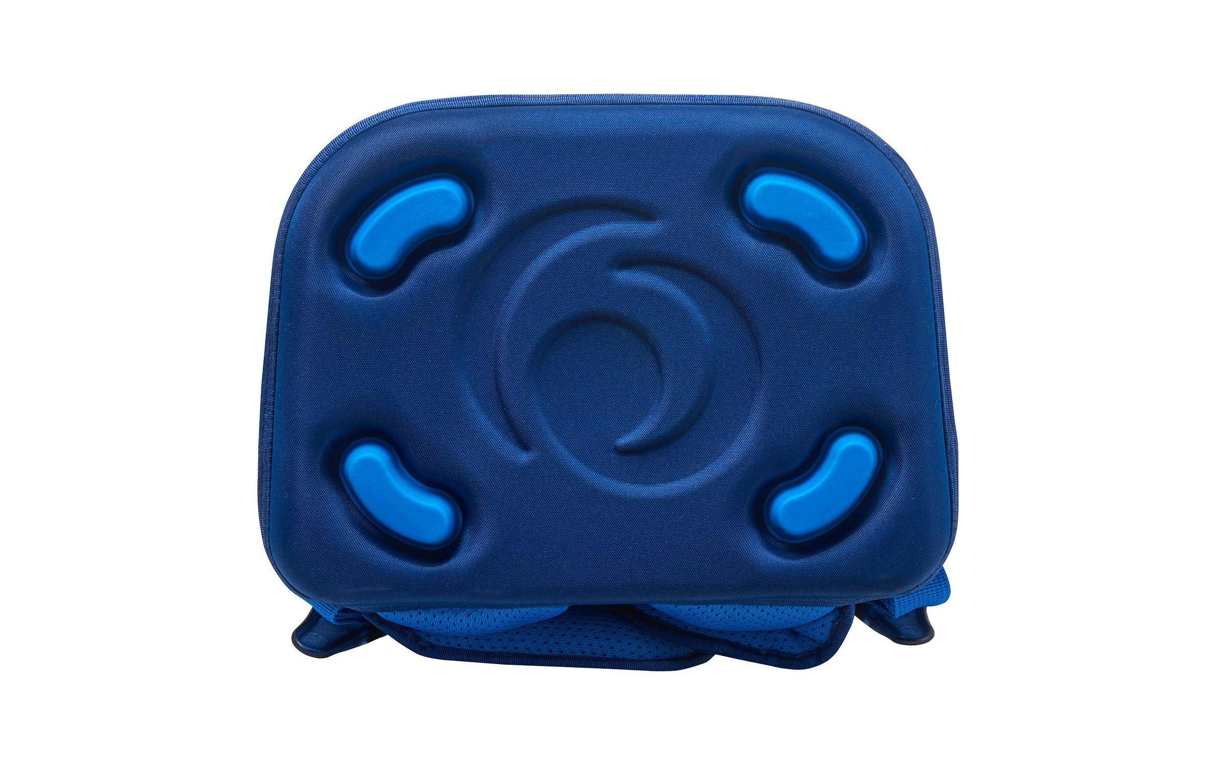 Herlitz Schulrucksack »Motion Plus Blue Cubes 4-teilig«