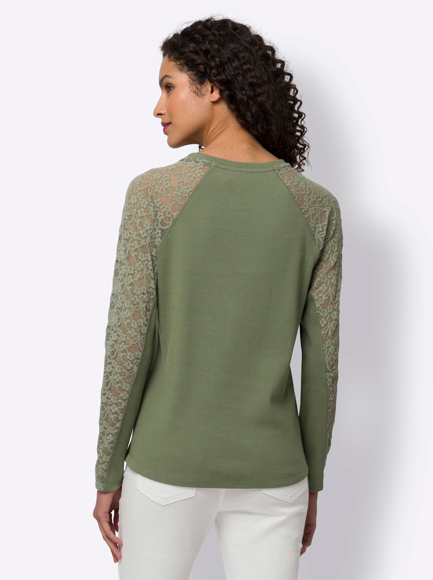 heine Spitzenshirt »Shirt«, (1 tlg.)