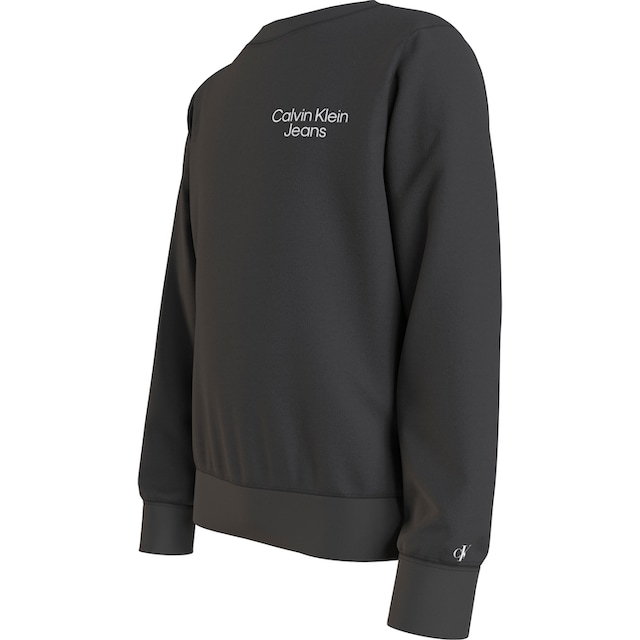 ❤ Calvin Klein Jeans Sweatshirt »CKJ STACK LOGO SWEATSHIRT« kaufen im  Jelmoli-Online Shop