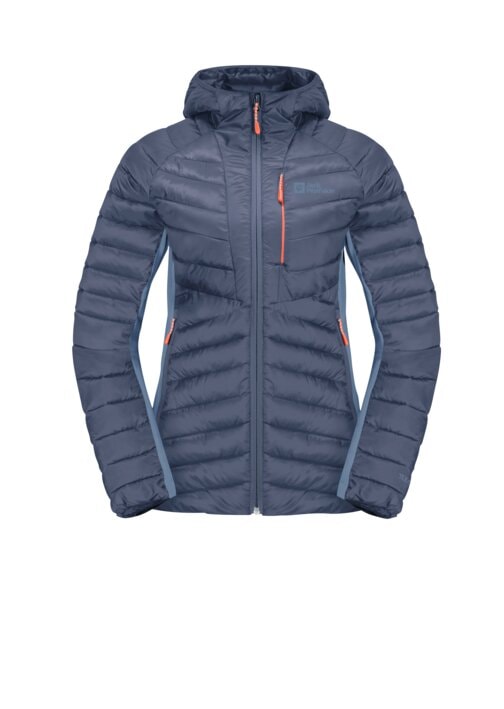 Jack Wolfskin Steppjacke »ROUTEBURN PRO INS JKT W«, ohne Kapuze, winddicht, höchst wasserabweisend, atmungsaktiv